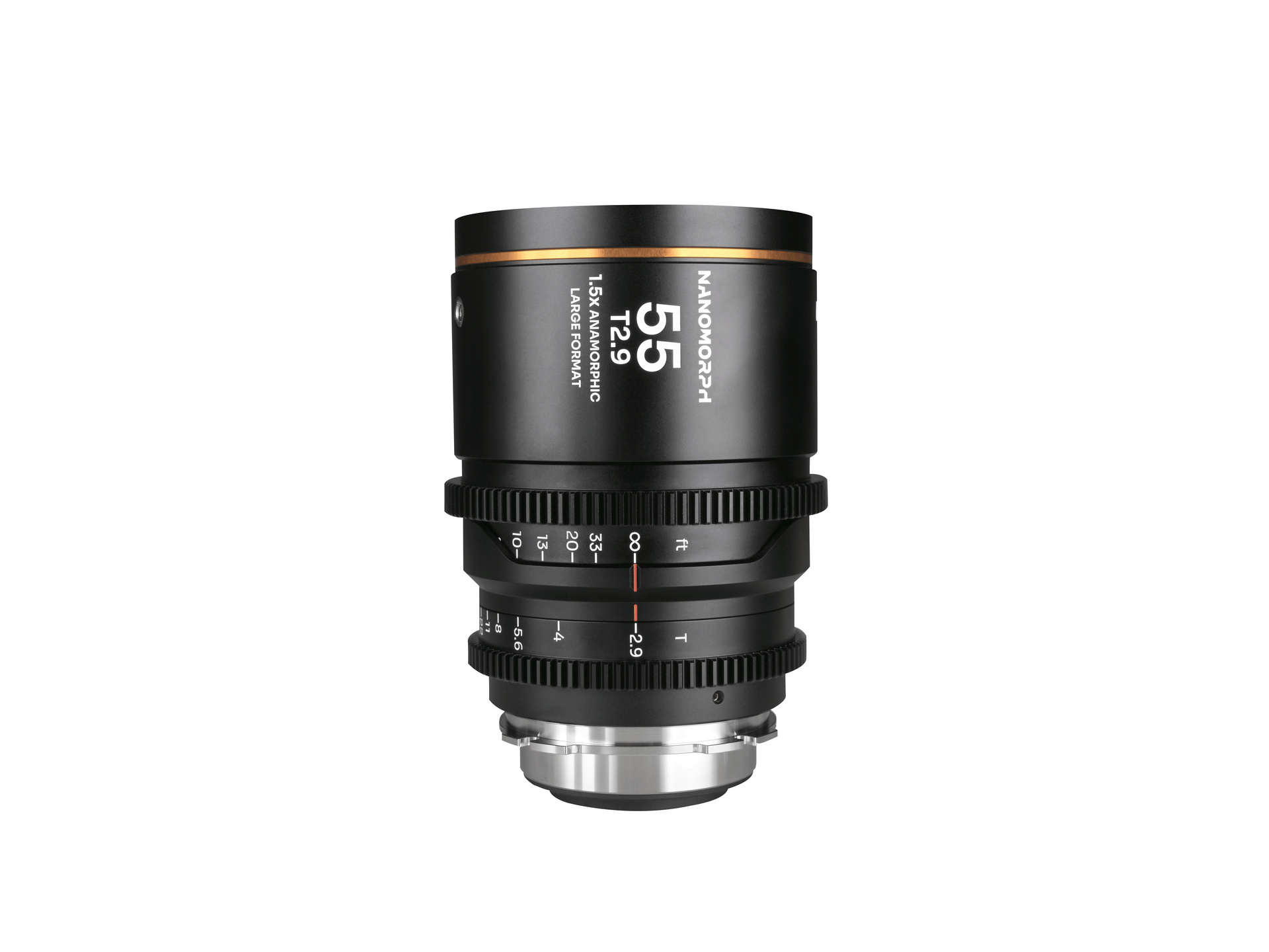 Laowa Nanomorph 55mm T2.9 1.5X LF Anamorphic Lens (Amber)