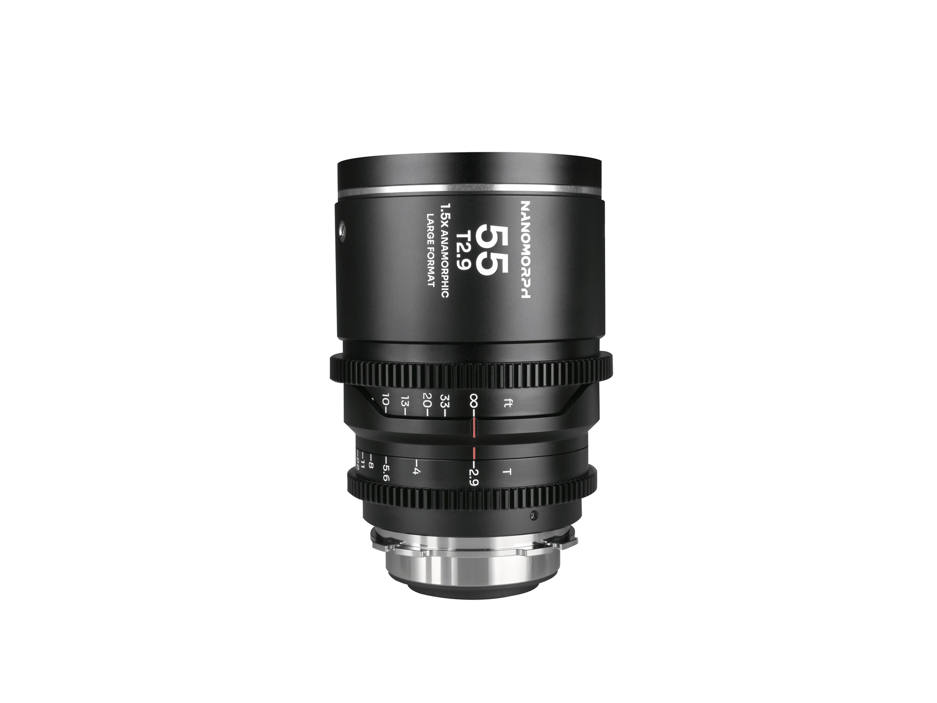 Laowa Nanomorph 55mm T2.9 1.5X LF Anamorphic Lens (Silver)