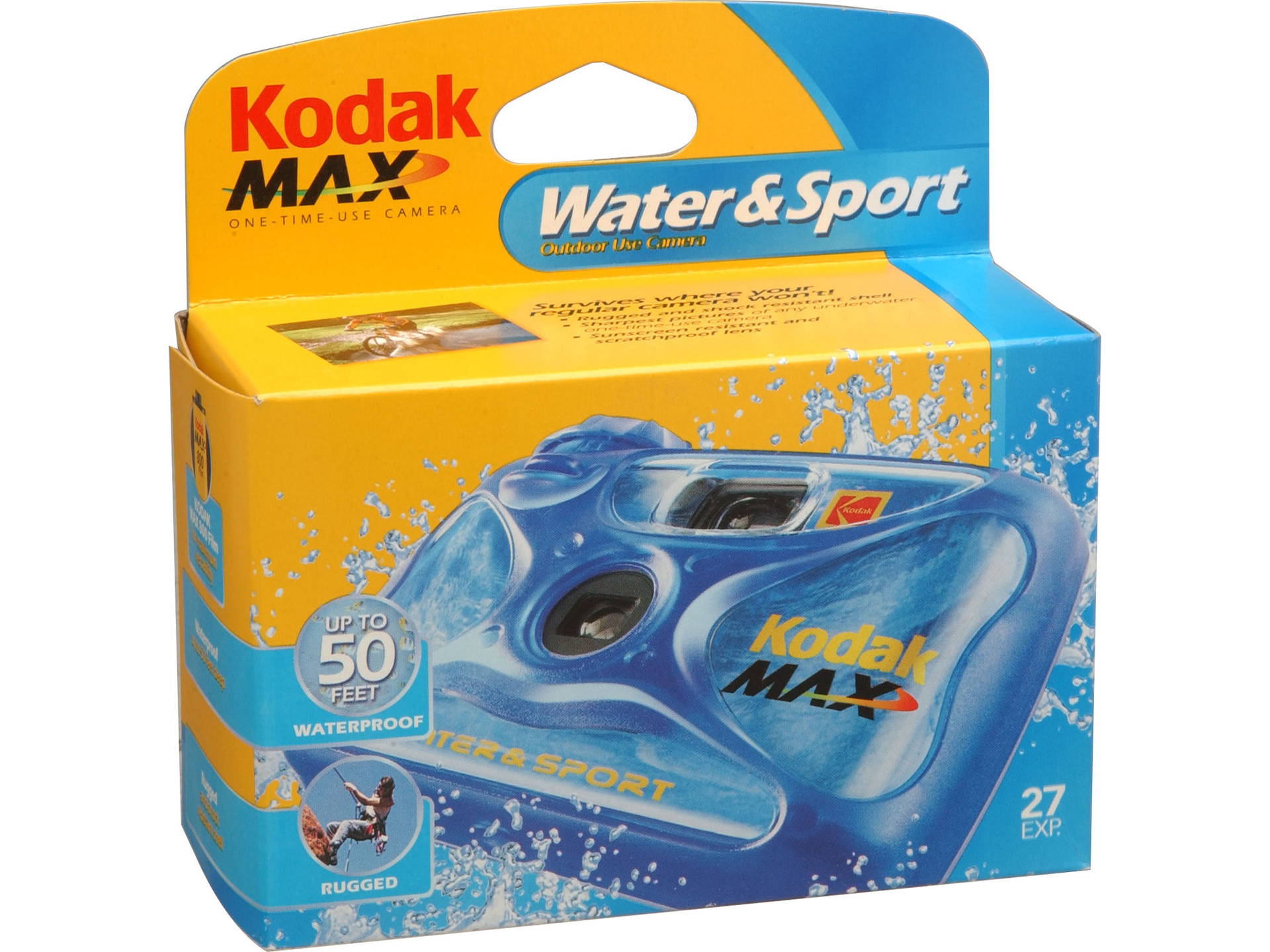 Kodak Water & Sport One-Time-Use Disposable Camera