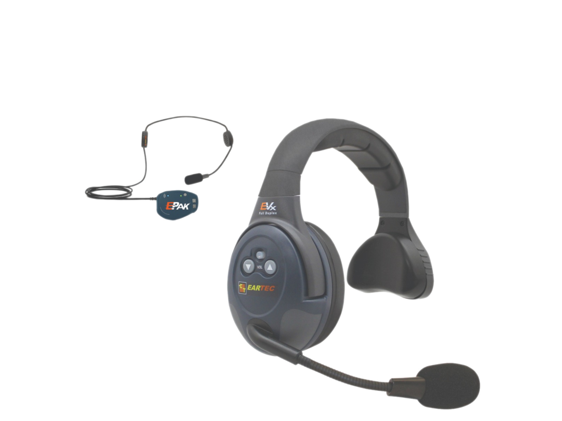 Eartec EVS-F2 Evade Single Headset with Fusion Wireless Headset System