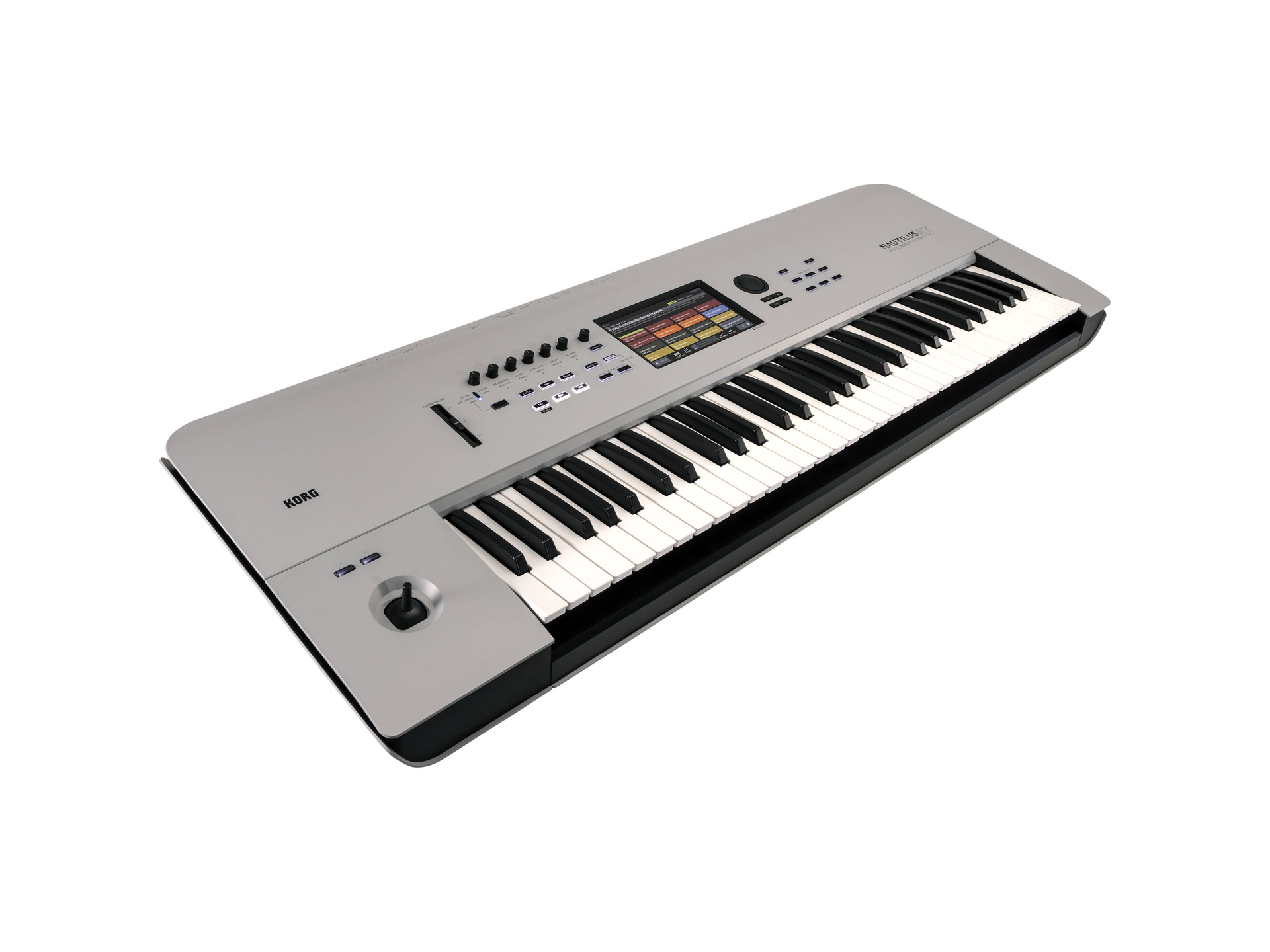 Korg Nautilus AT 61-Key Music Workstation with Aftertouch (Limited-Edition Gray)