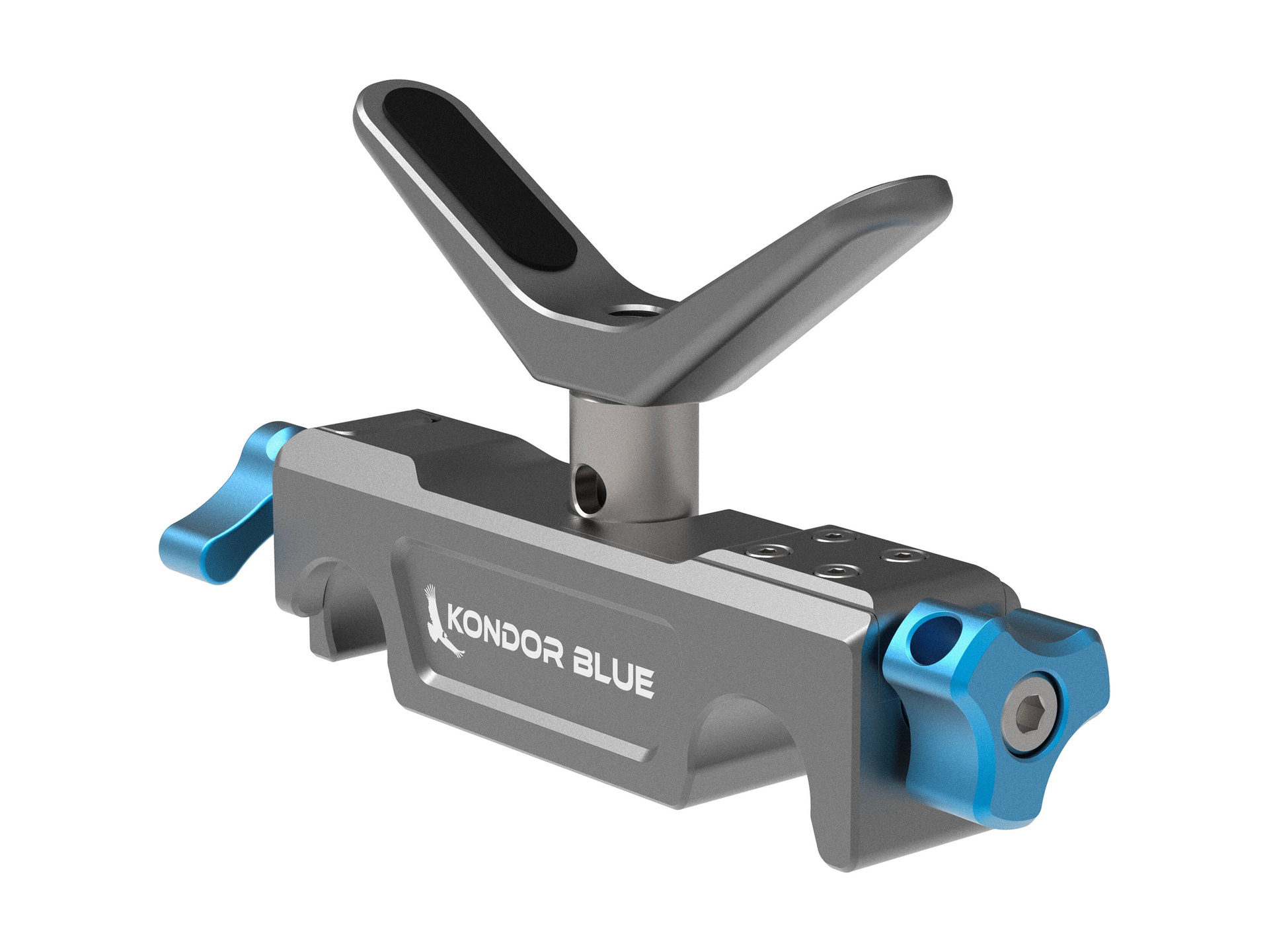 Kondor Blue Universal Lens Support Kit for LWS 15mm Rods (V2, Space Grey)