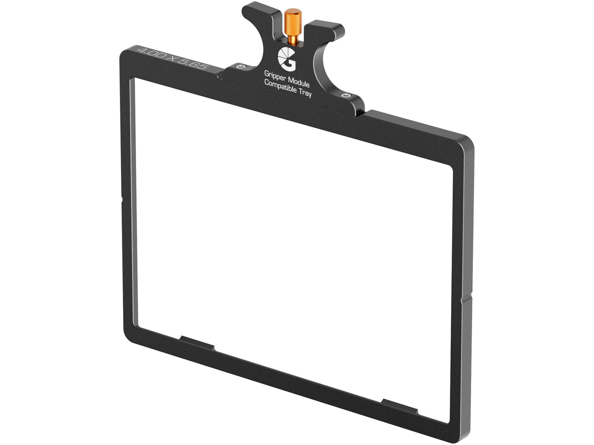 Bright Tangerine 4 x 5.65"/4 x 4" Filter Tray for Misfit Kick Mk I & II/Prodigy/ARRI LMB