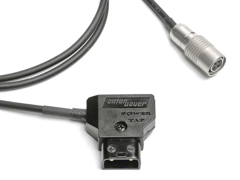 Small HD 3ft DTAP to Hirose Power Cable