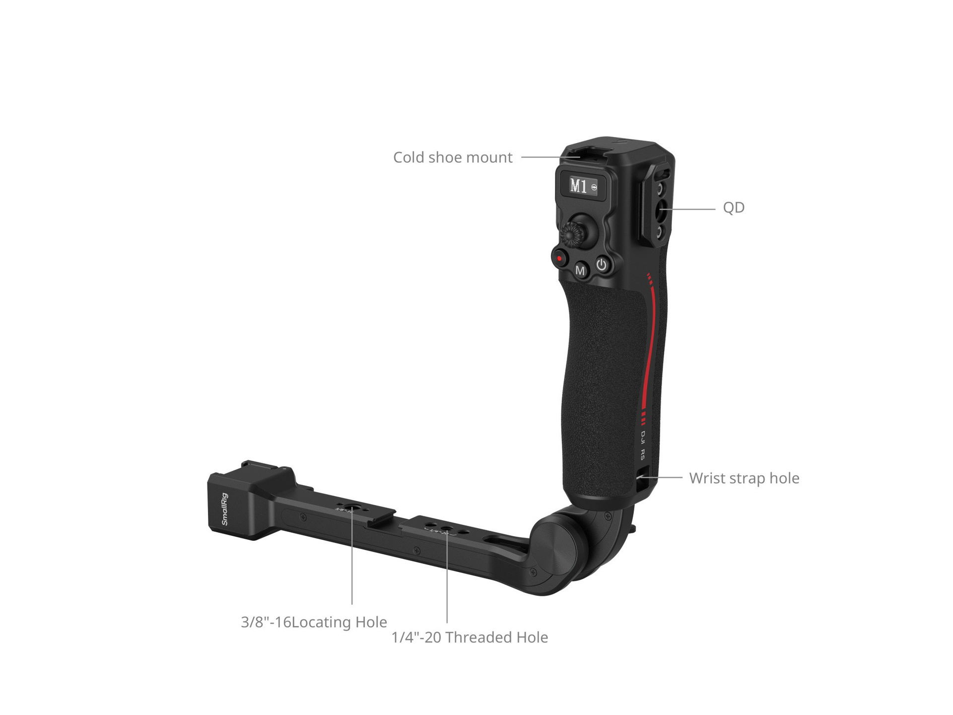 SmallRig 4327 Focus Control Dual Grip for DJI RS Series | AU