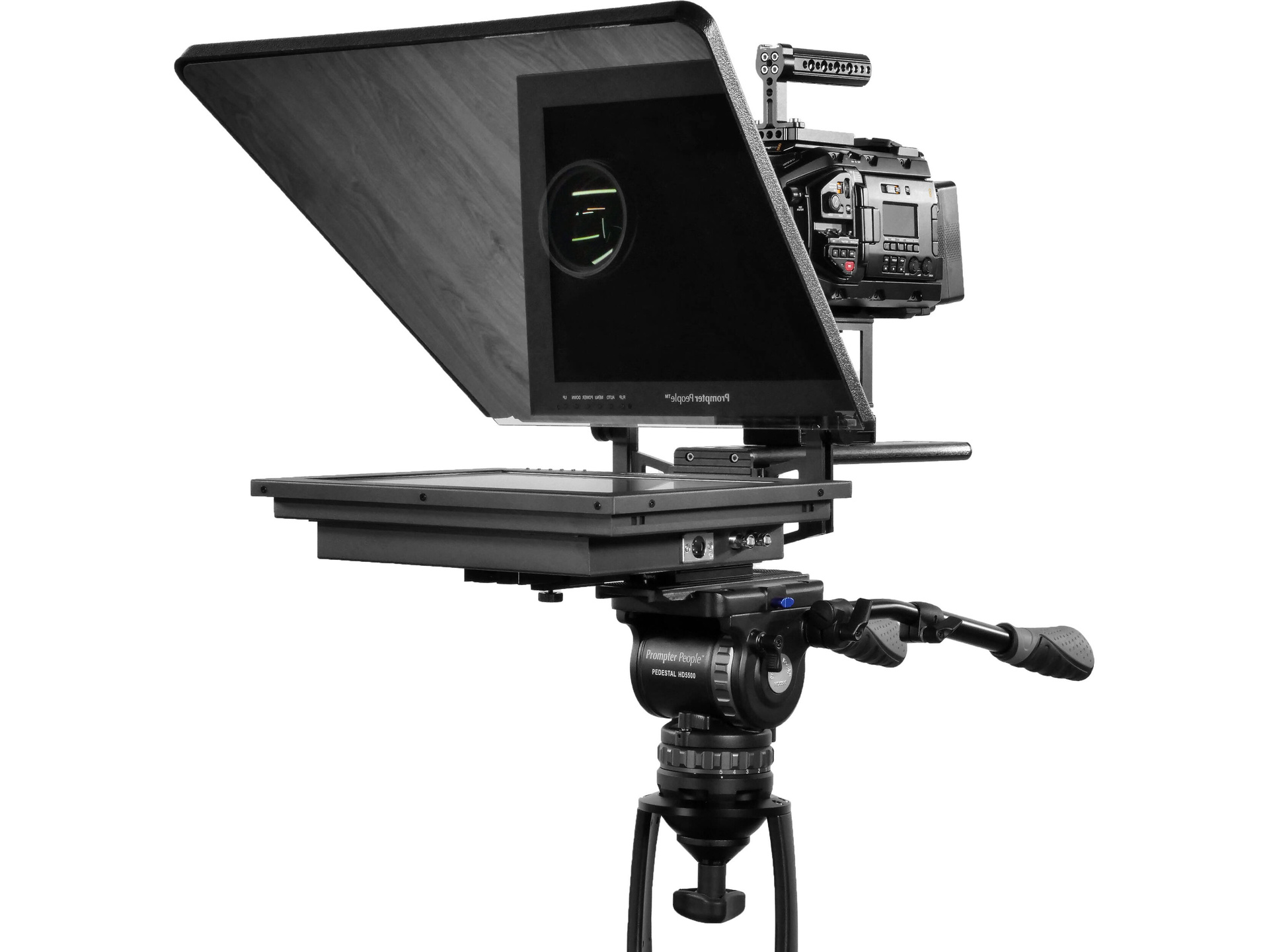 Prompter People Proline Plus 15" Trapezoidal HB Teleprompter with 15" Reversing Monitor