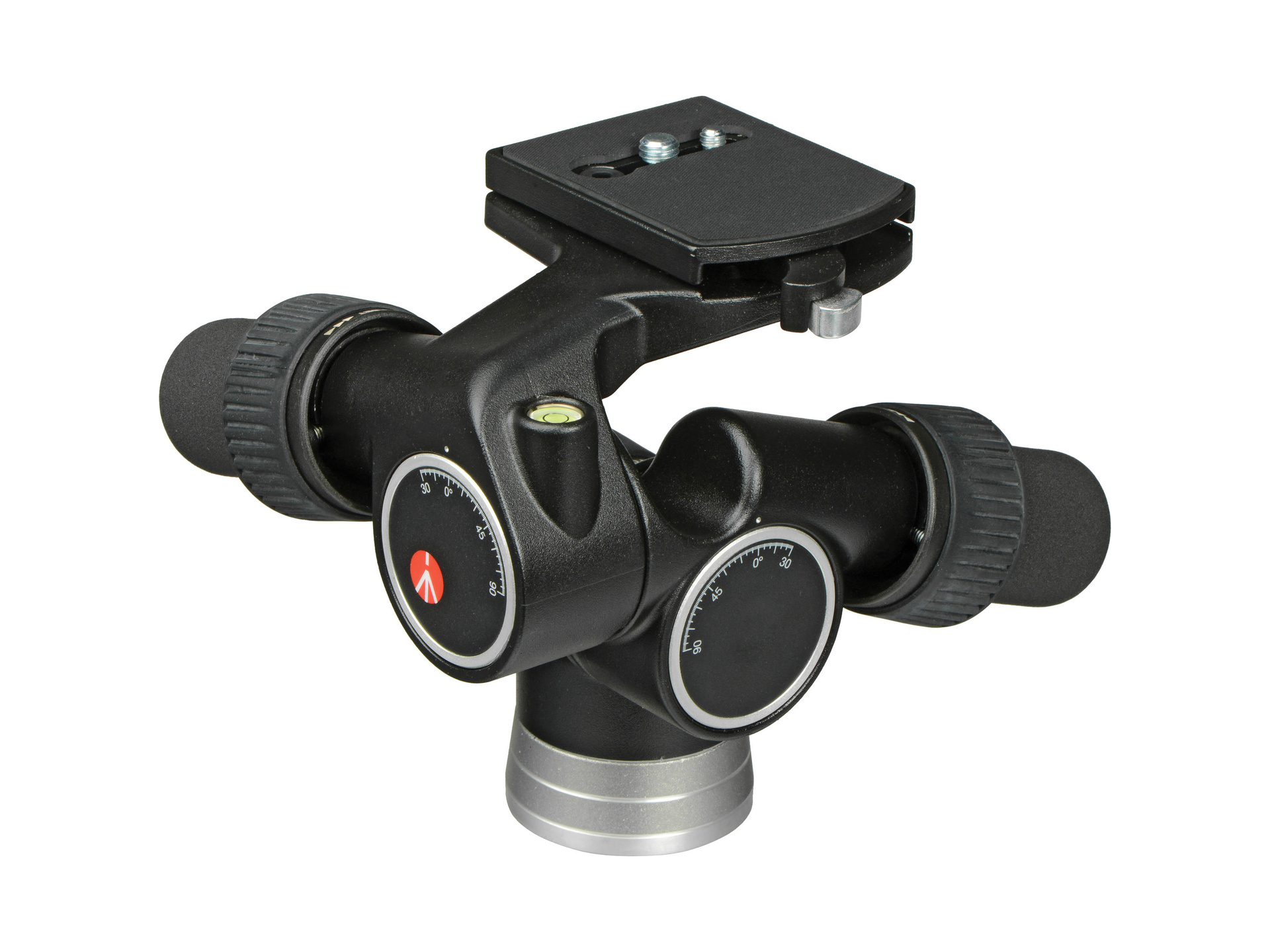 Manfrotto 405 3-Way Geared Pan-and-Tilt Head with 410PL Quick Release Plate
