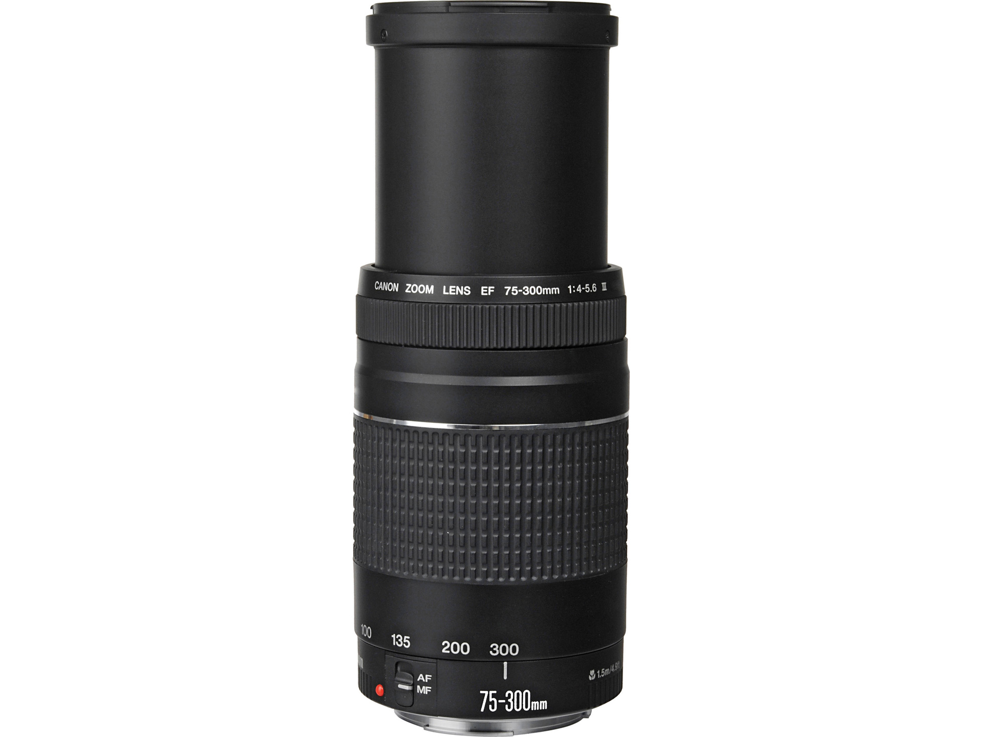Canon EF 75-300mm f/4-5.6 III Lens with UV Filter for EOS 7D