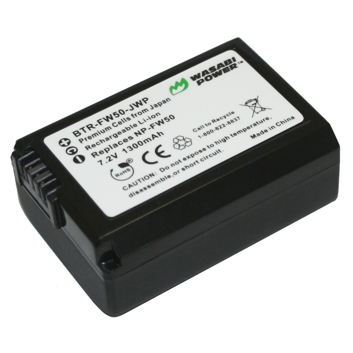 Wasabi NP-FW50 Power Battery for Sony