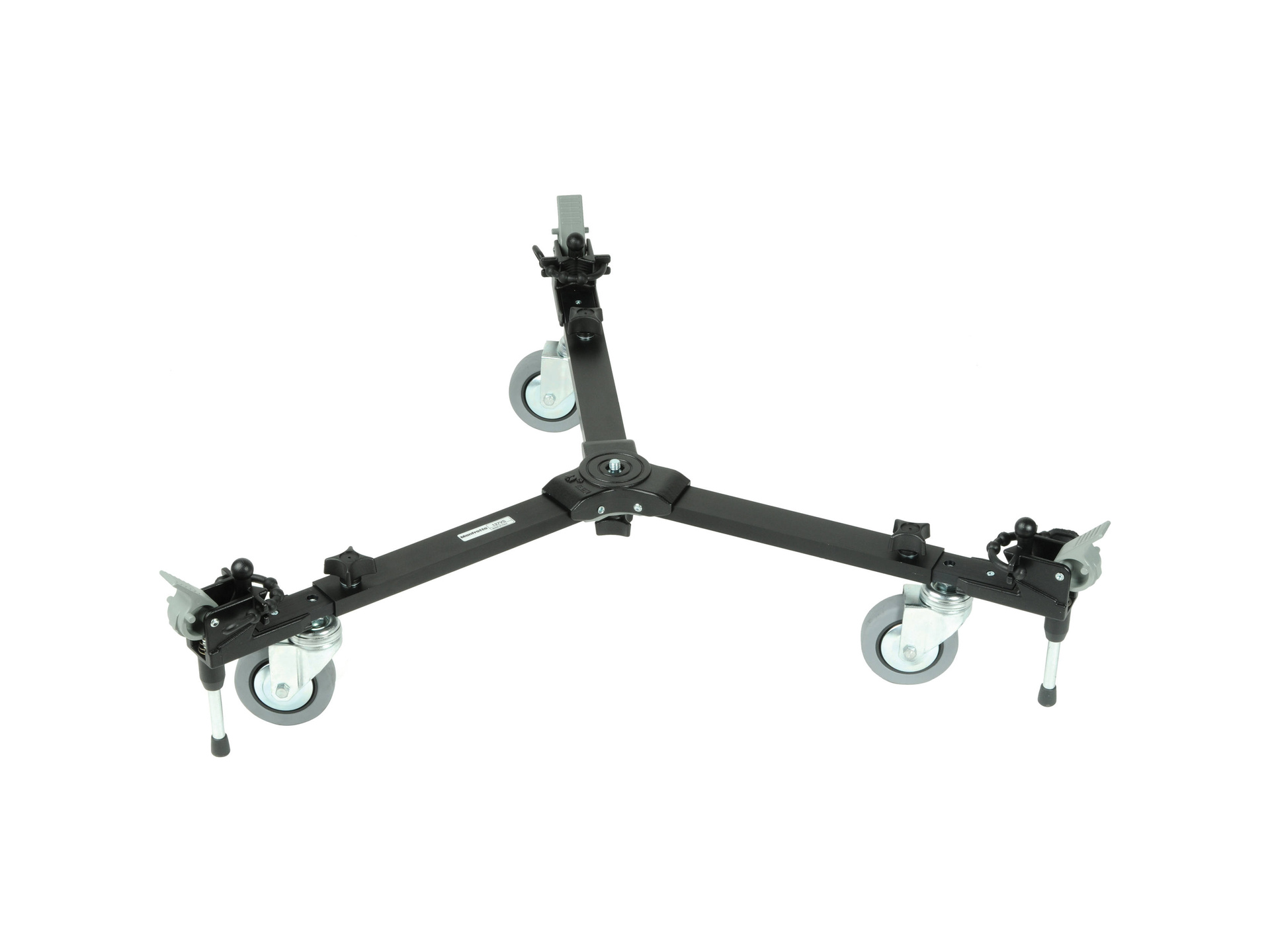 Manfrotto 127VS Variable Leg Spread Portable Dolly (Black)
