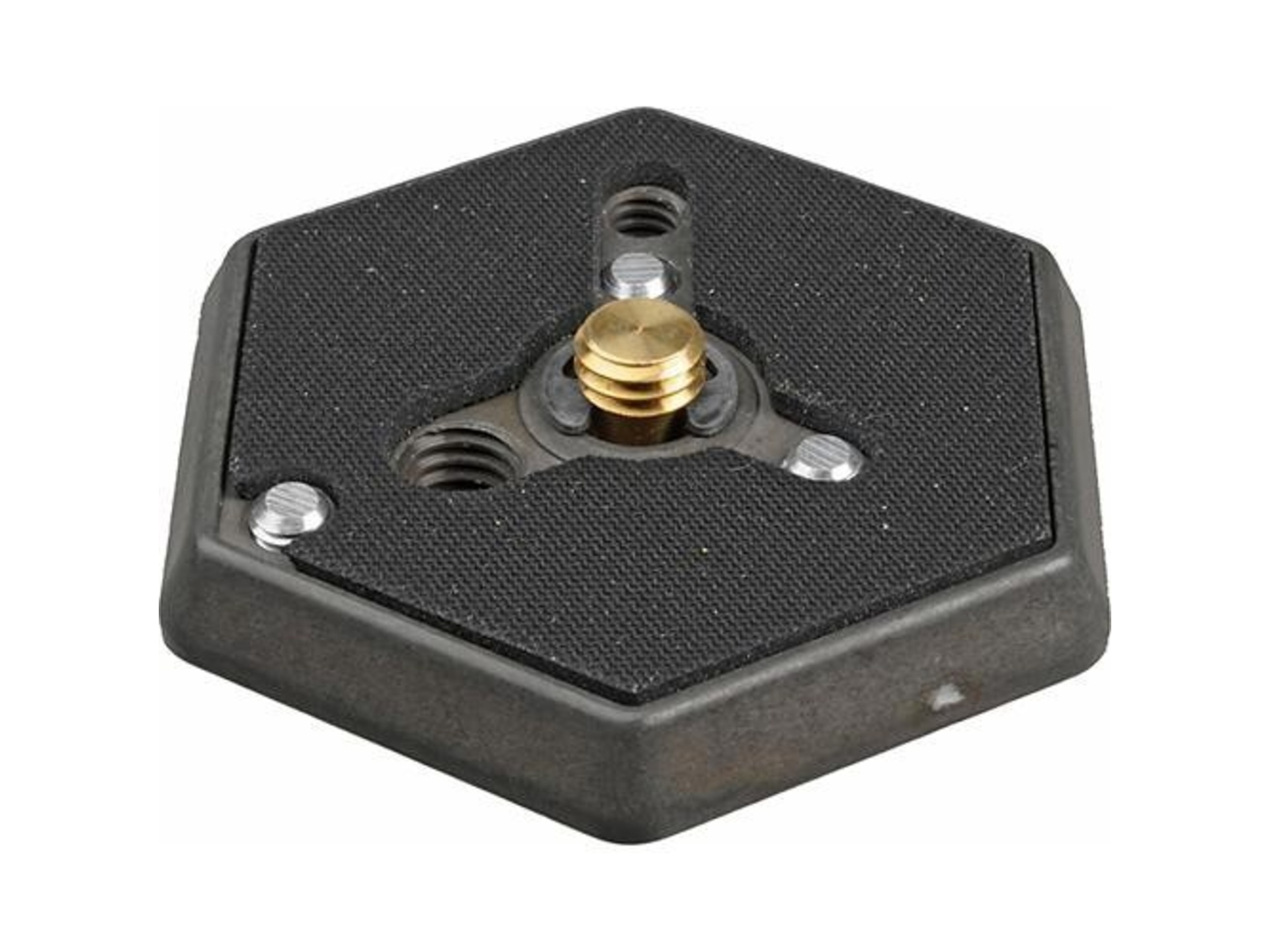Manfrotto 130-38 Hexagonal Quick Release Plate (Flat Bottomed) with 3/8" Screw