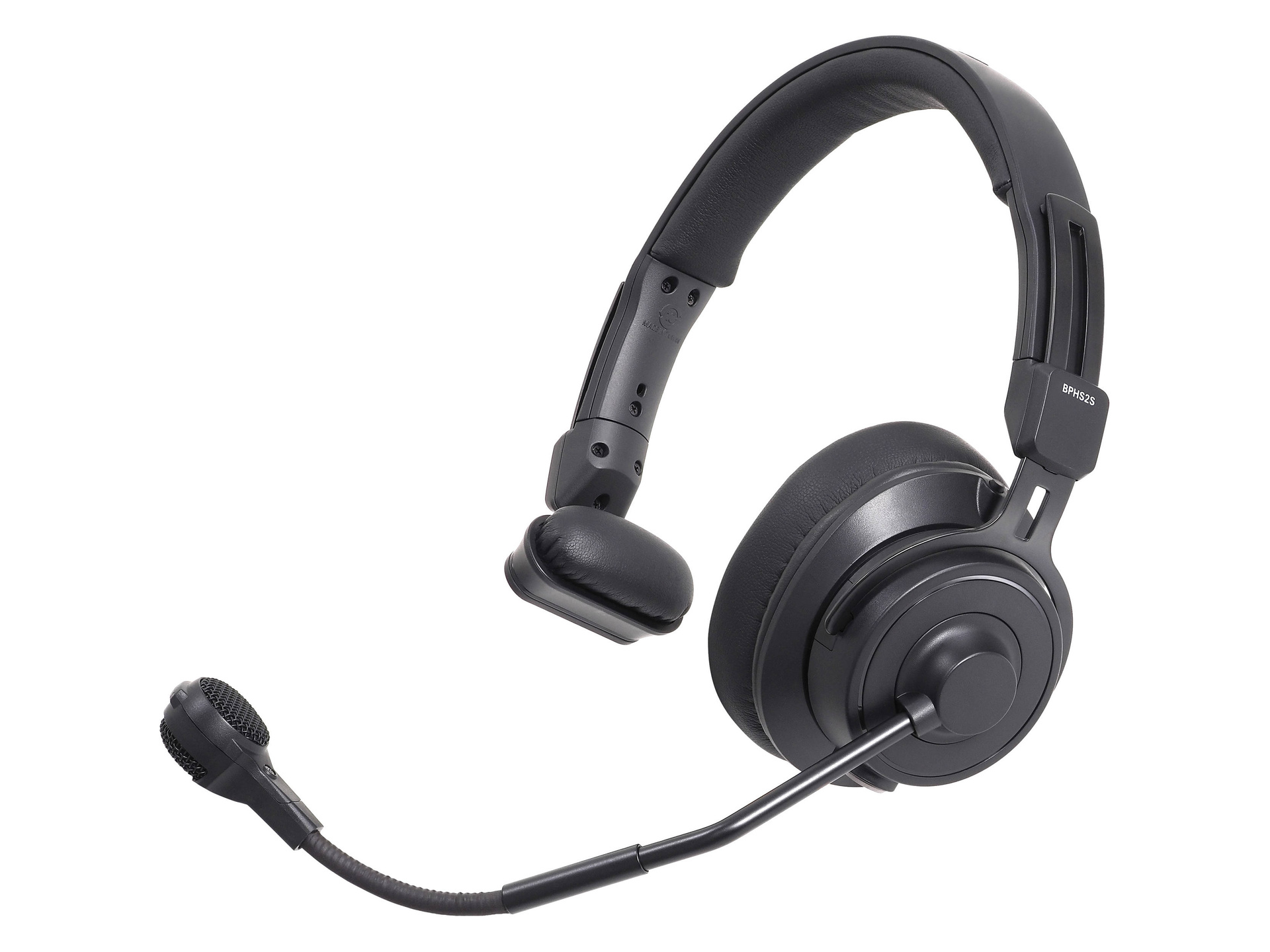 Audio Technica BPHS2S Single-Ear Broadcast Headset with Hypercardioid Dynamic Boom Microphone