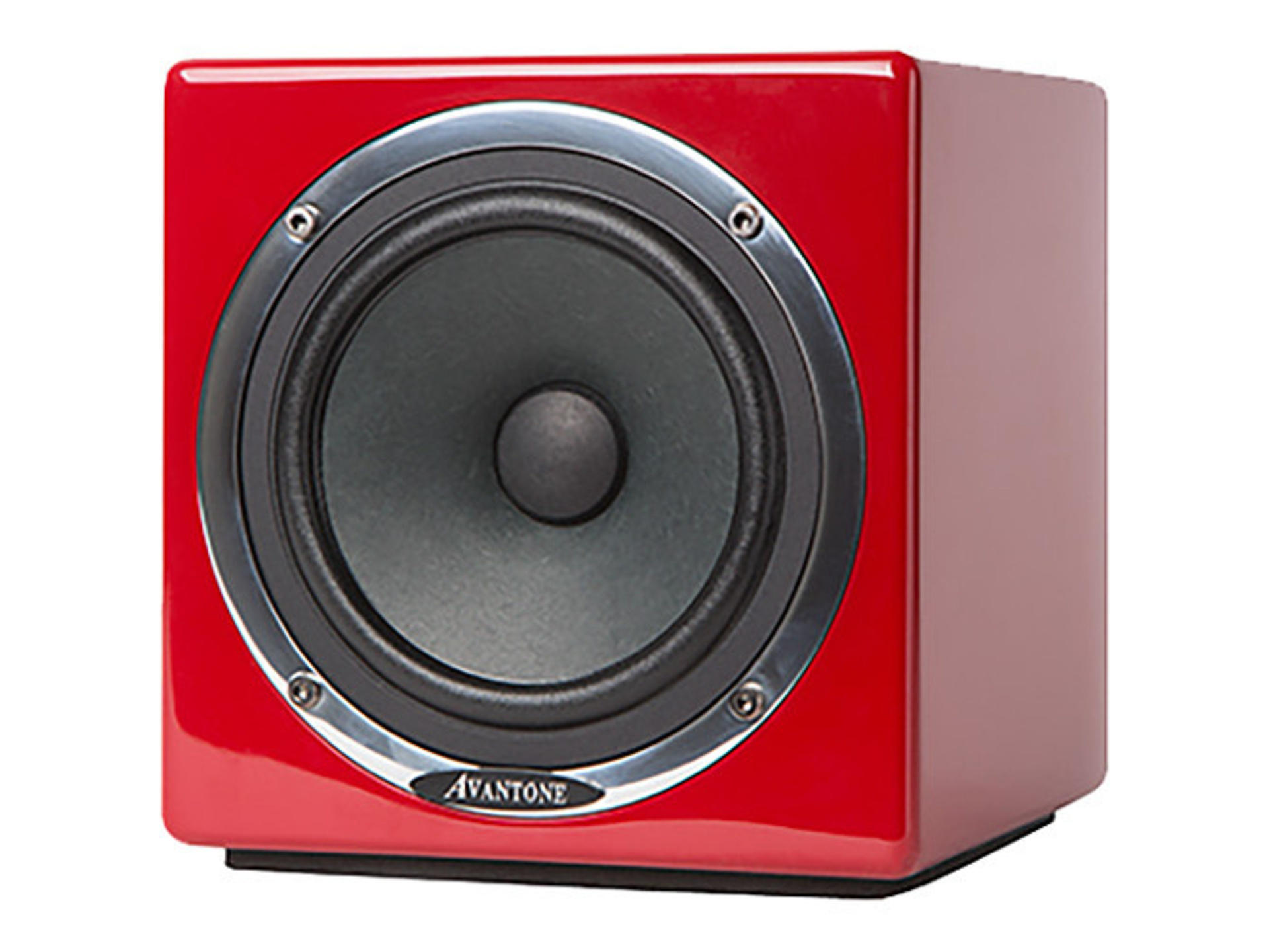 Avantone Pro Active MixCube Full-Range Mini Reference Monitor (Single, Red)