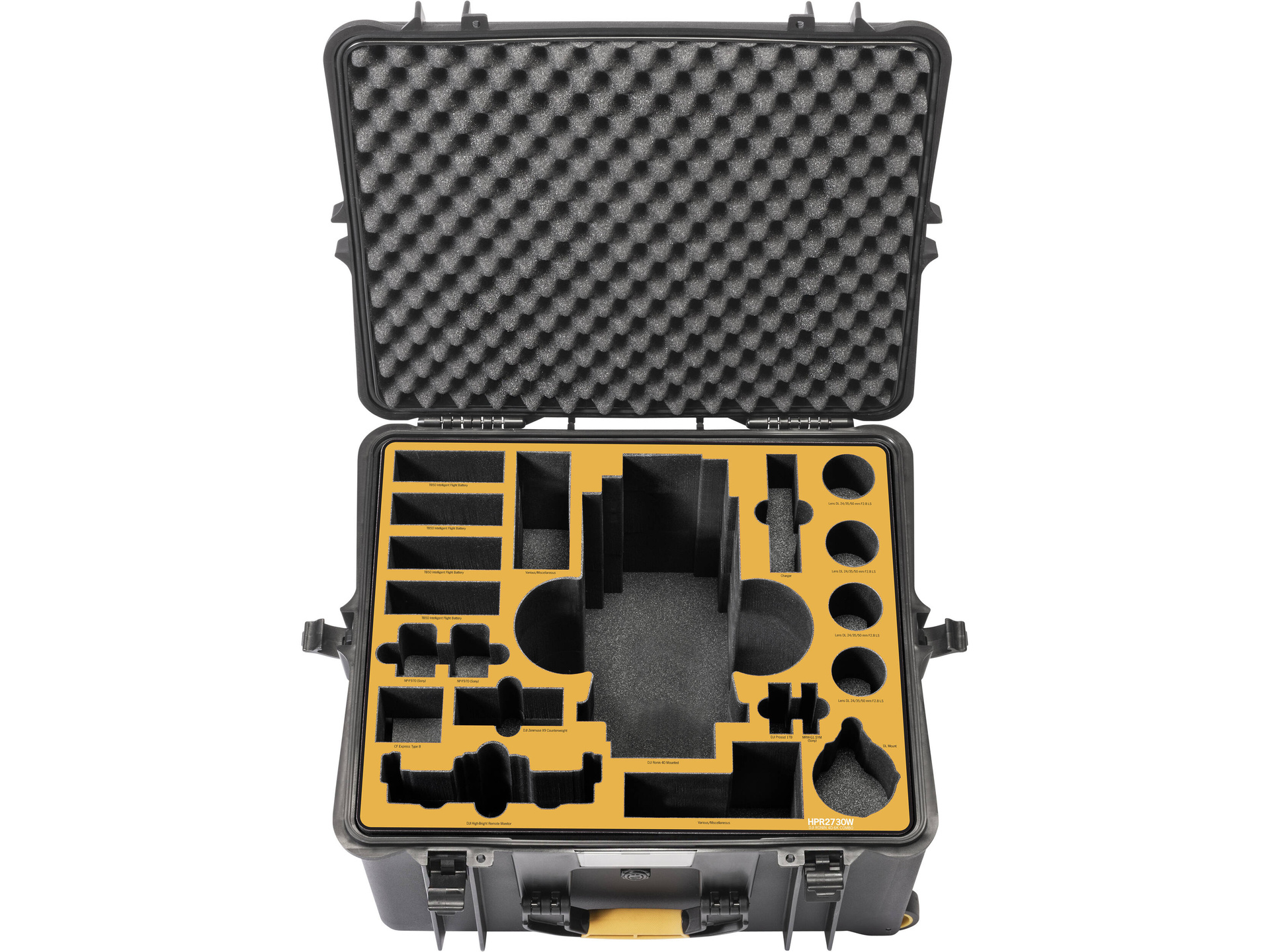 HPRC R4D-2730W-01 Case for DJI Ronin 4D-6K Combo (Black)