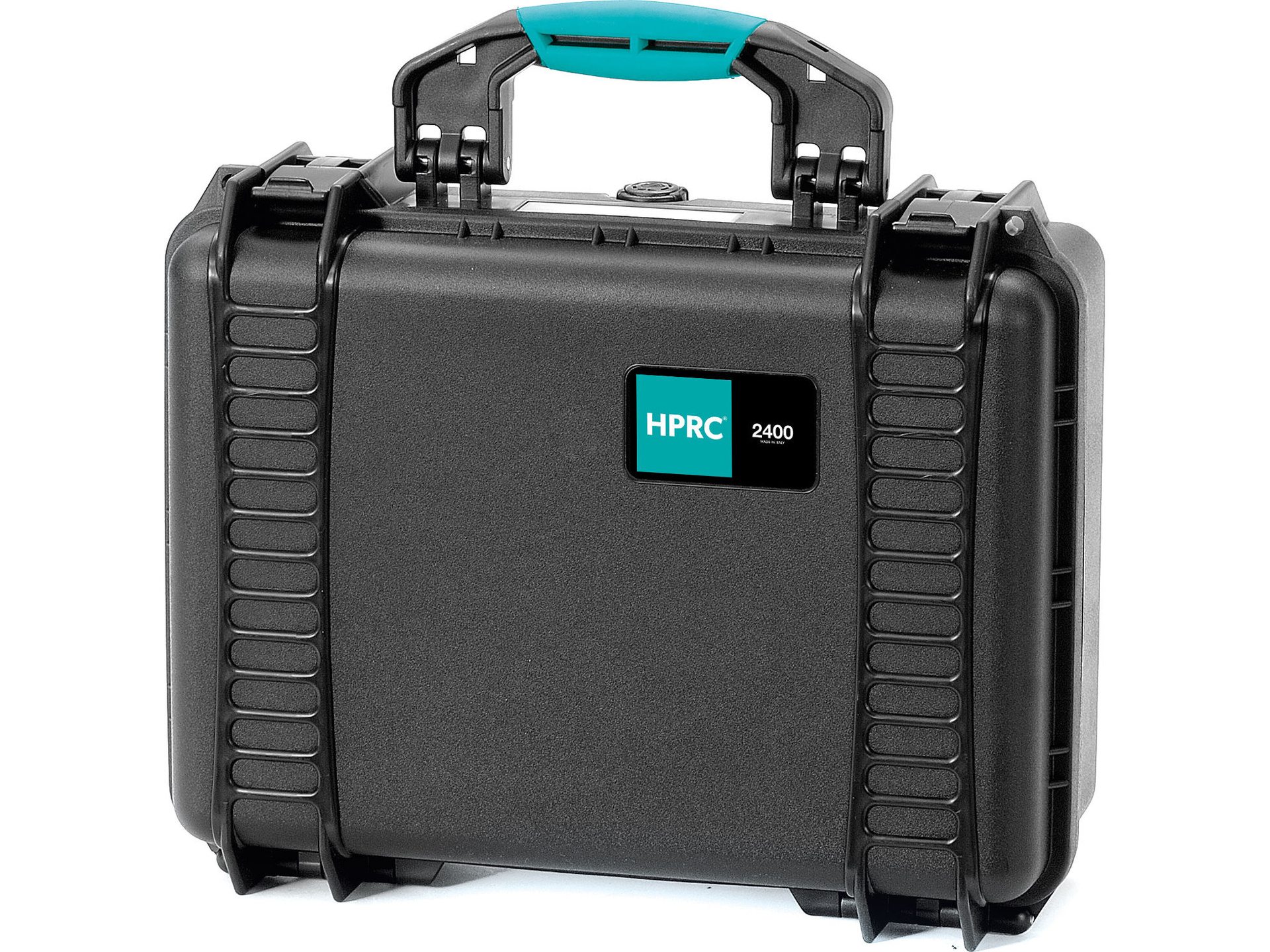 HPRC 2400E Hard Case without Foam (Black with Blue Handle)