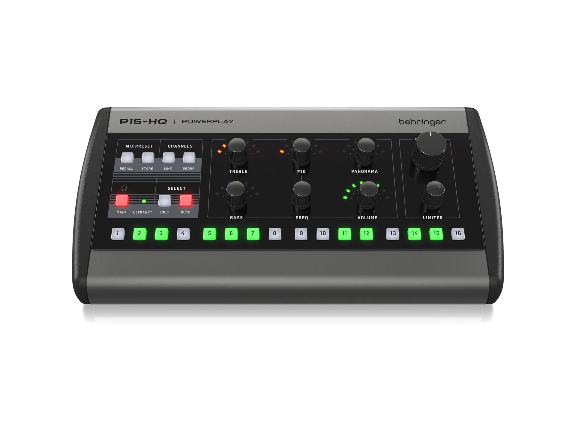 Behringer P16-HQ 16-Channel Personal Monitoring Mixer