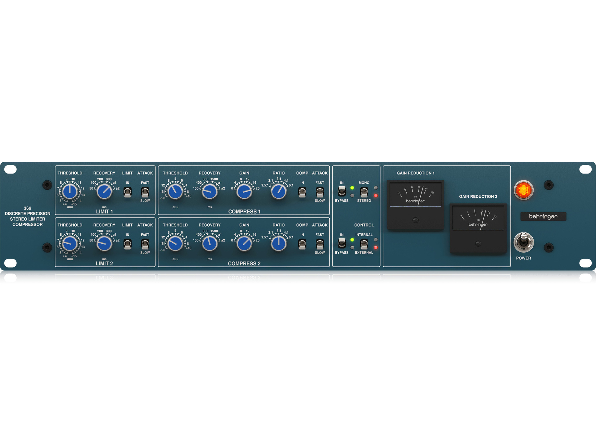 Behringer 369 2-Channel Compressor and Limiter