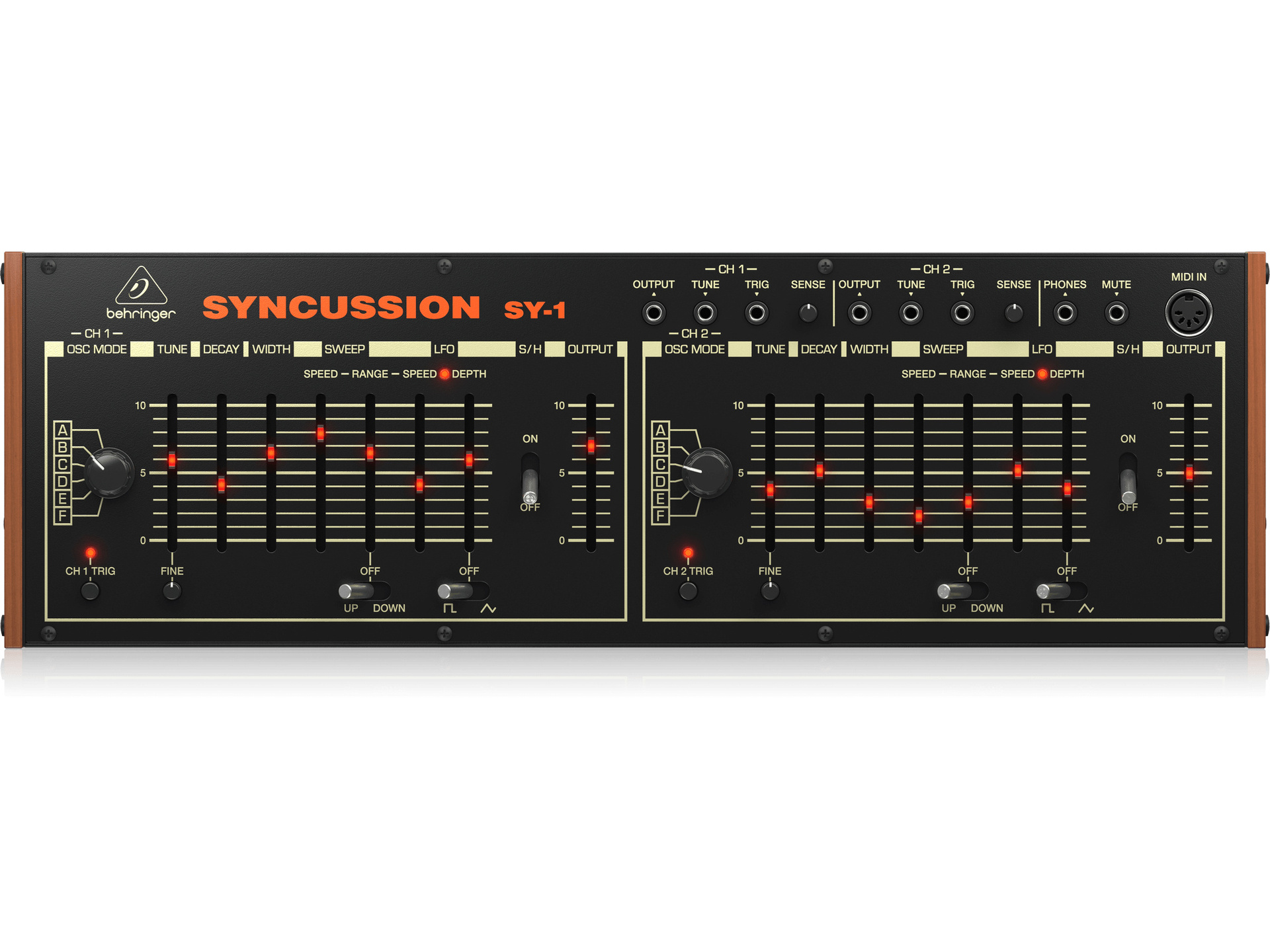 Behringer Syncussion SY-1 Dual Analog Percussion Synthesizer