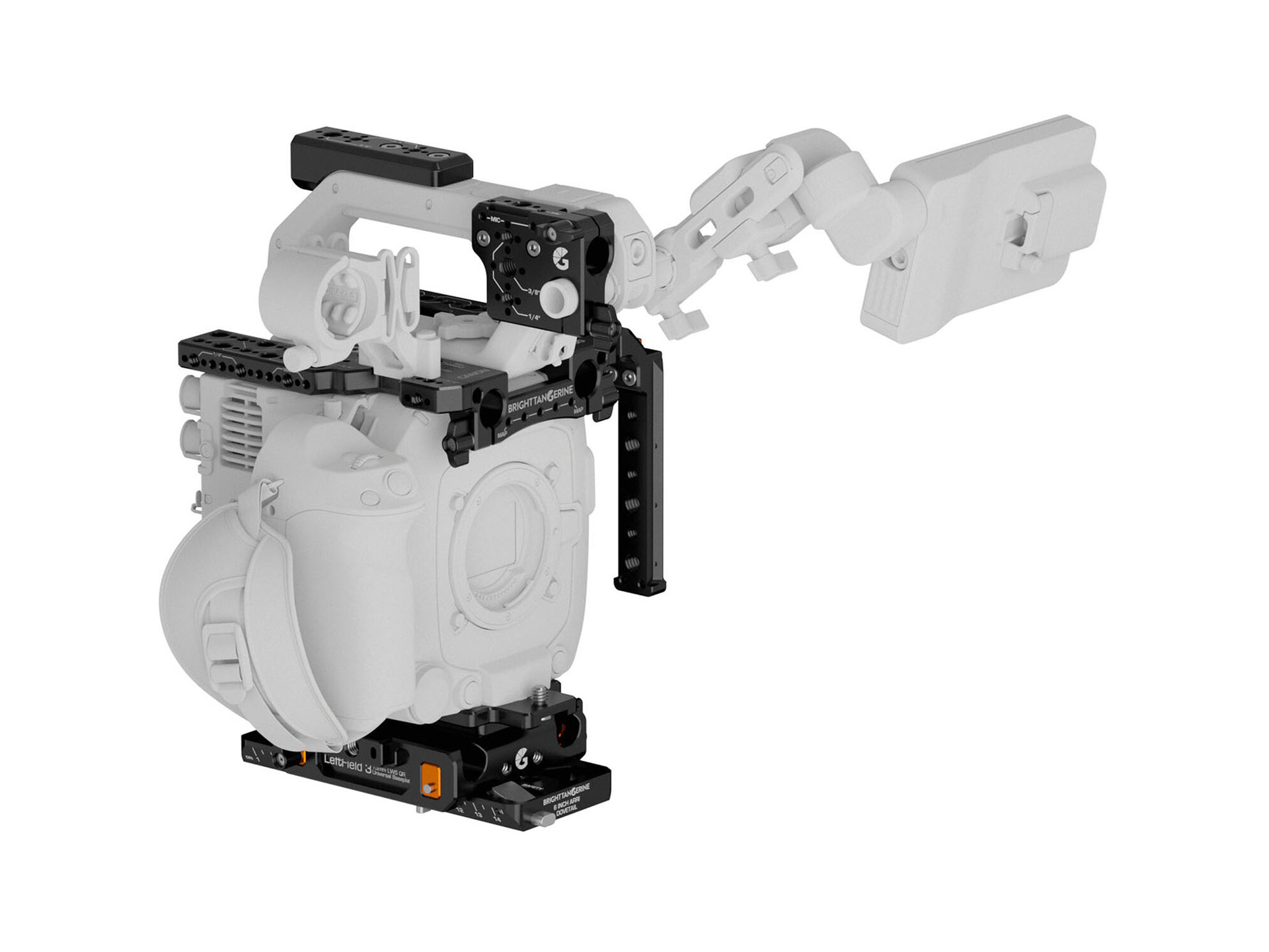 Bright Tangerine Leftfield 3 Base Kit for Canon C400