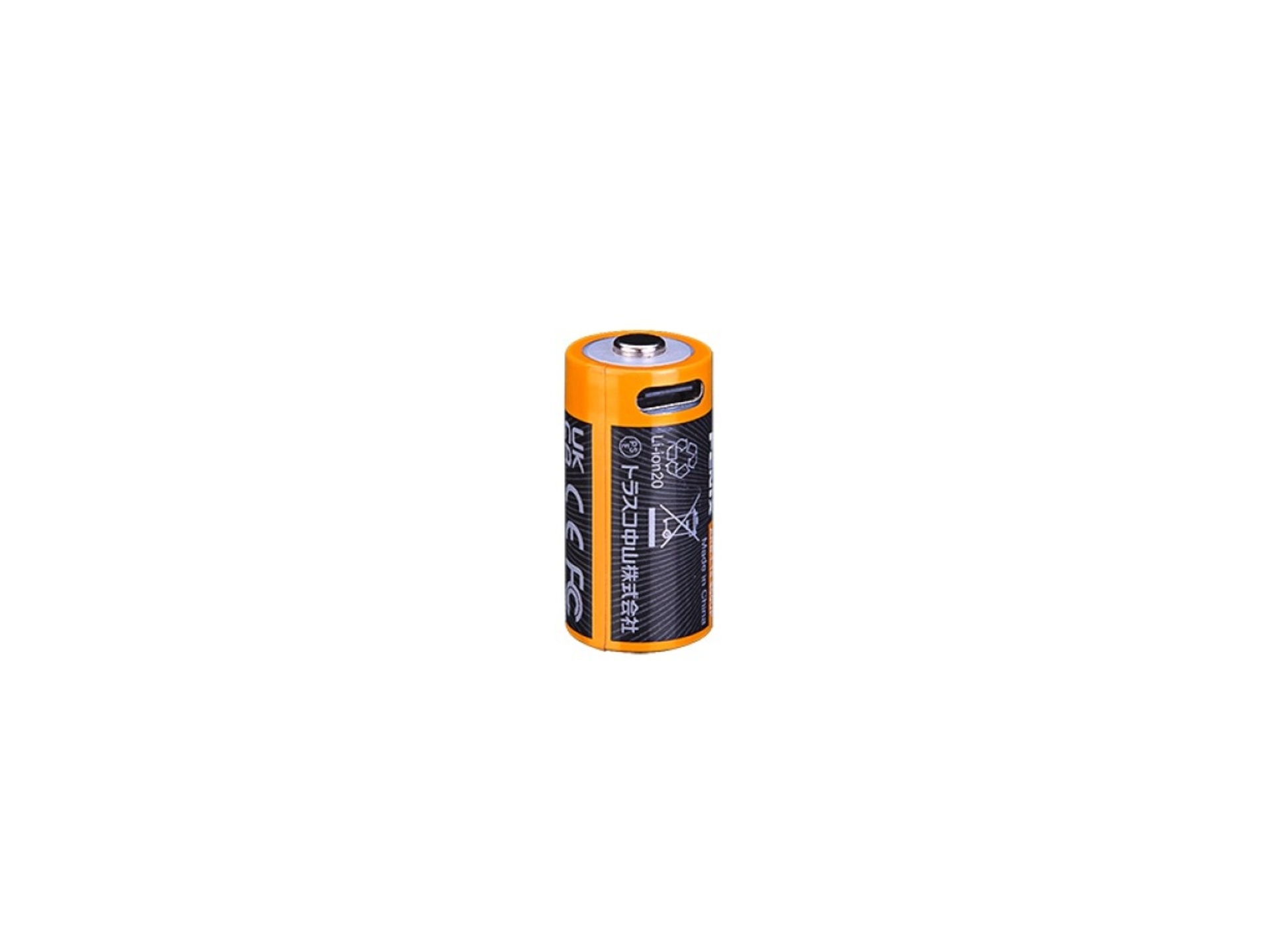 Fenix ARB-L16-800UP 16340 Rechargeable Lithium-Ion Battery with USB-C Charging Port