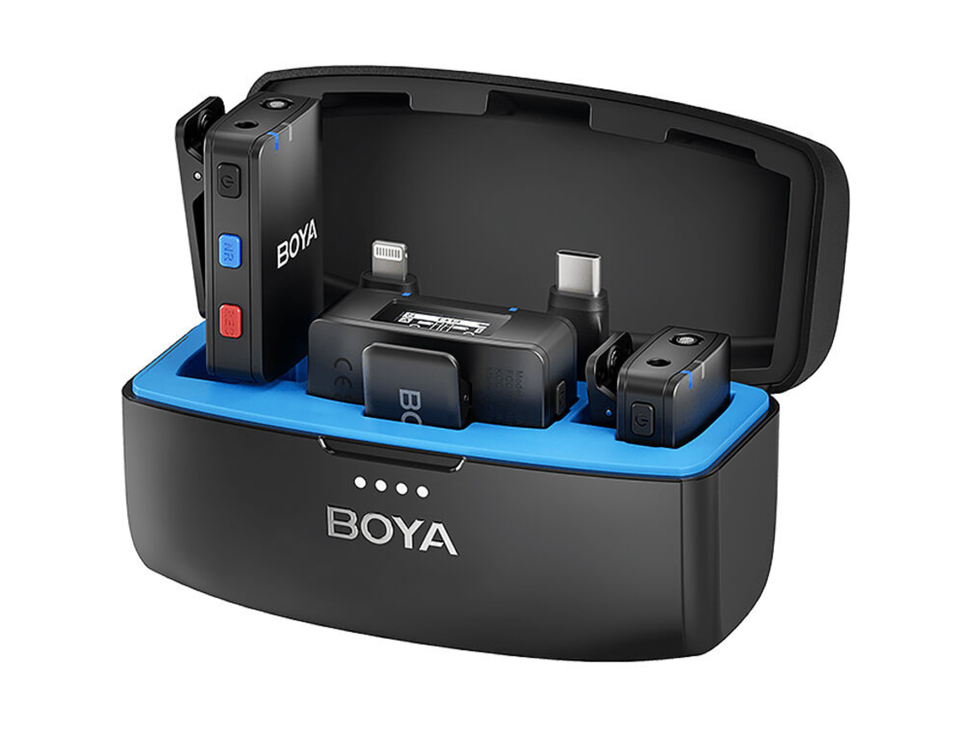 BOYA BOYAMIC 2-Person Wireless Microphone System for Cameras and Mobile Devices (2.4 GHz)