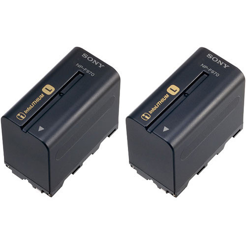 Sony NP-F970 L-Series Battery 2 Pack