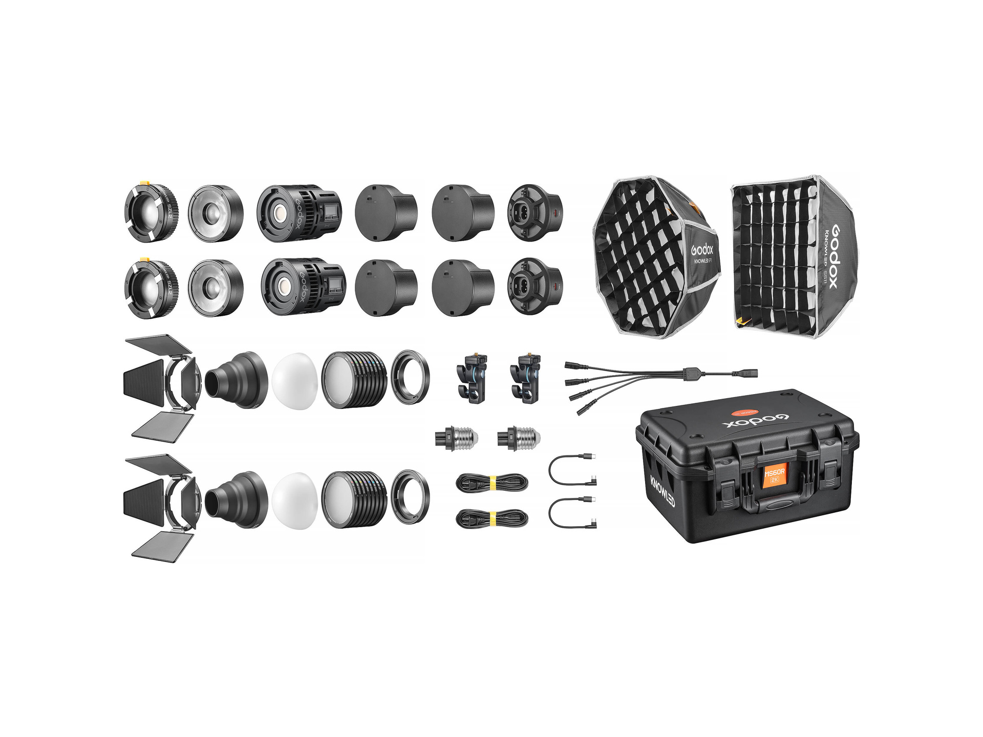 Godox KNOWLED MS60Bi Bi-Color LED Light (2-Light Kit)