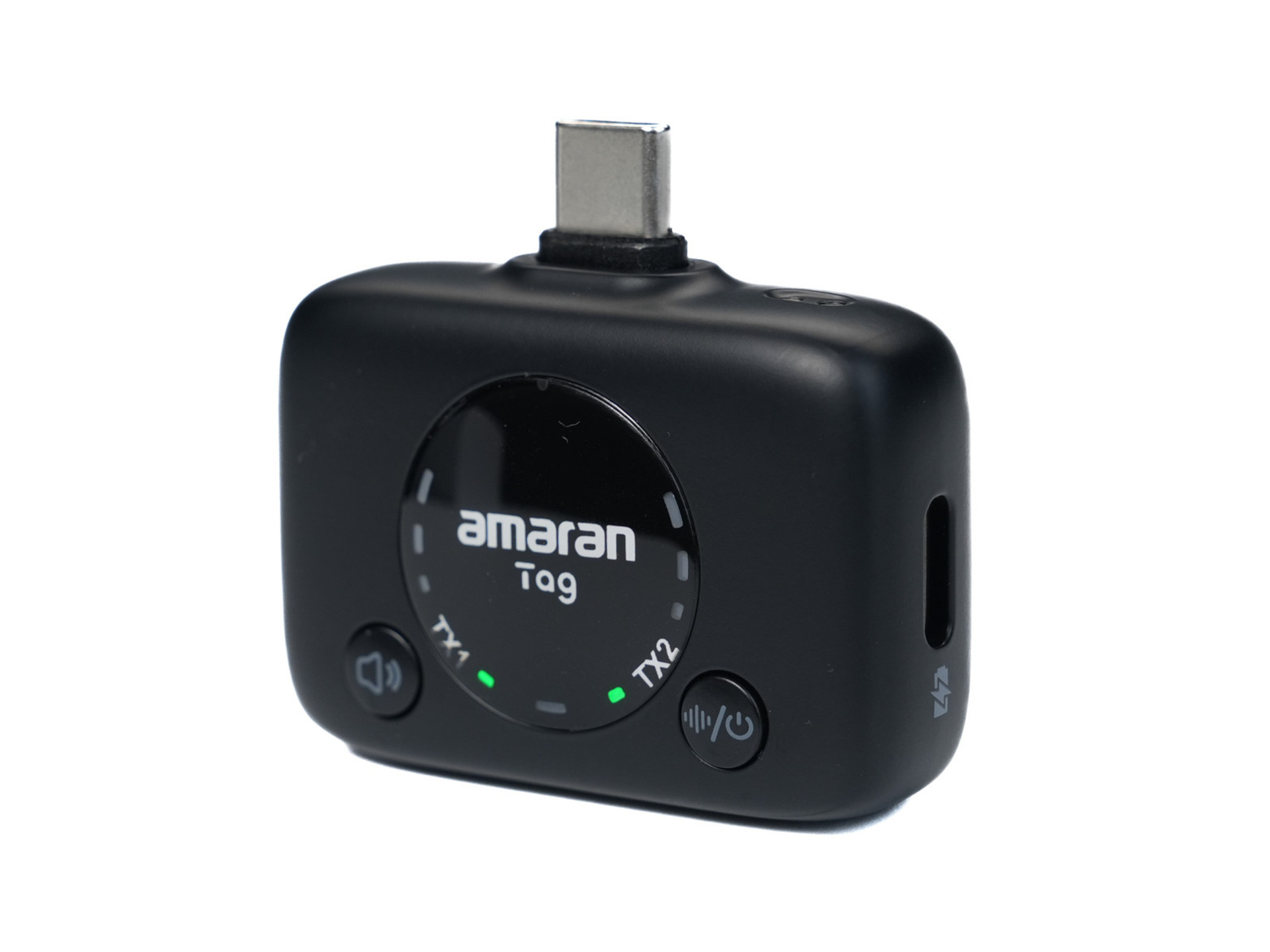 amaran Tag Dual Wireless Microphone System (USB-C, Midnight Black)