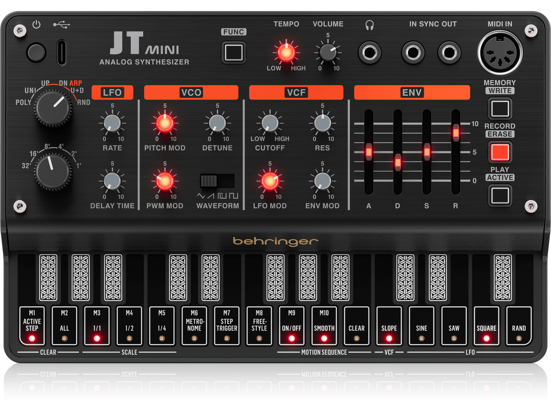 Behringer JT Mini Analog Polyphonic Synthesizer
