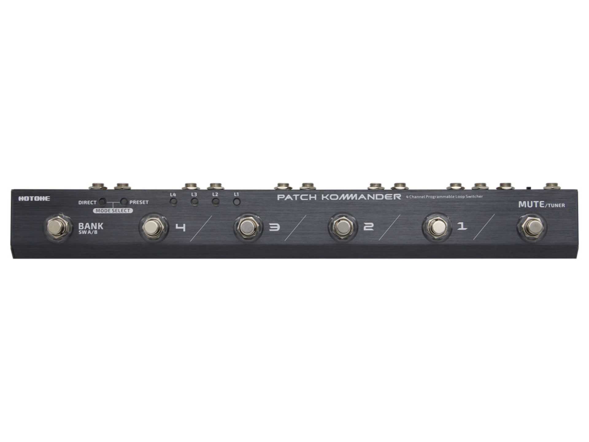 Hotone Patch Kommander 4 Channel Programmable Loop Switcher