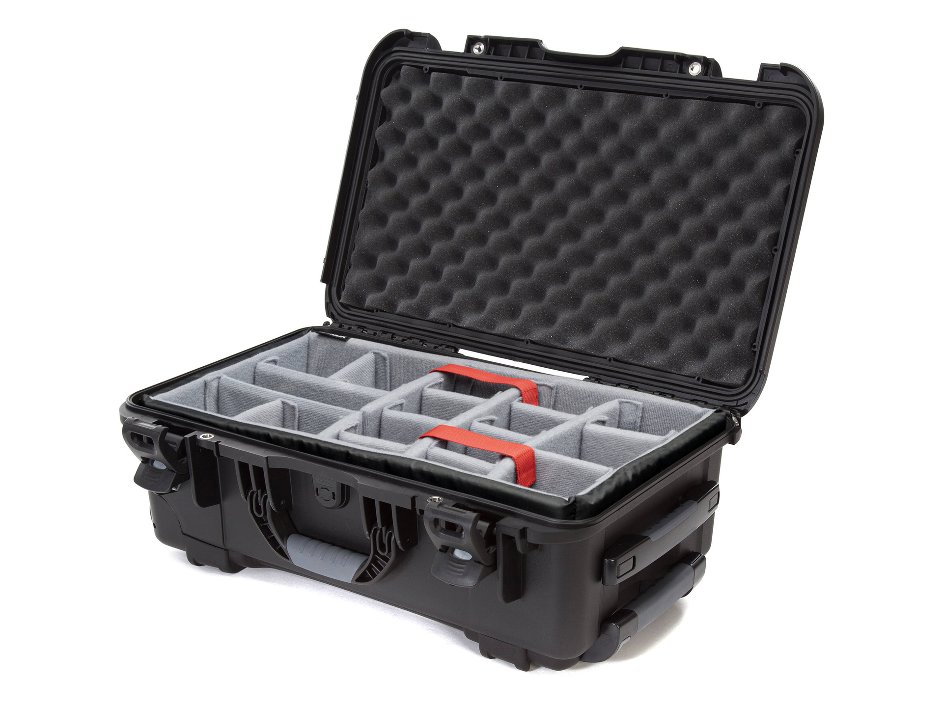 Nanuk 935 Wheeled Hard Case (Black, Padded Dividers, 28.5L)