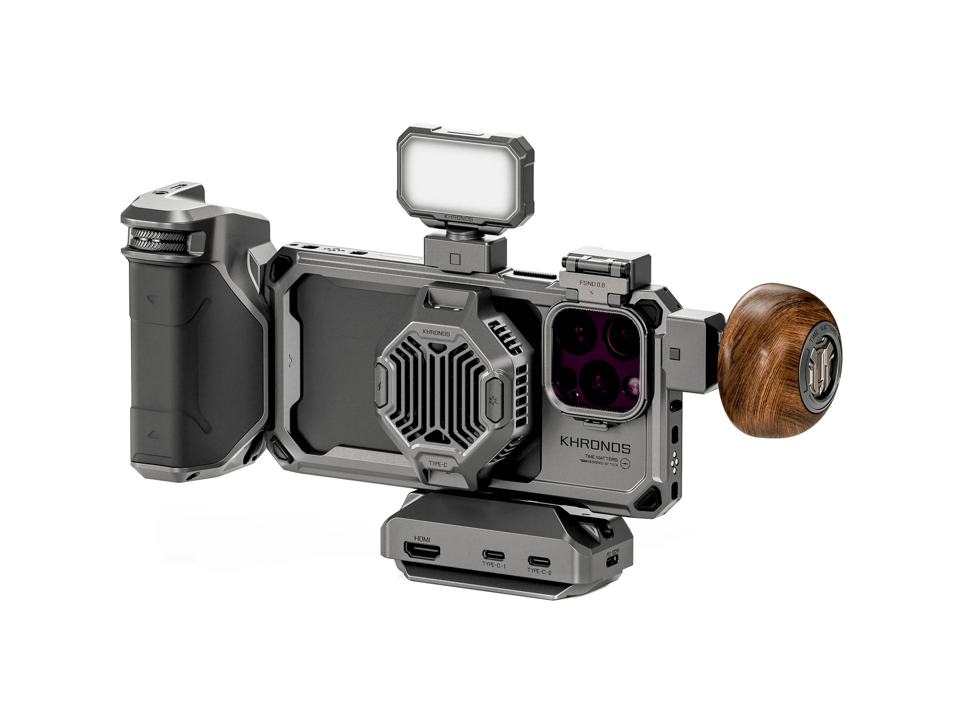 Tilta Khronos iPhone 16 Pro Max Ultimate Kit (Space Gray)