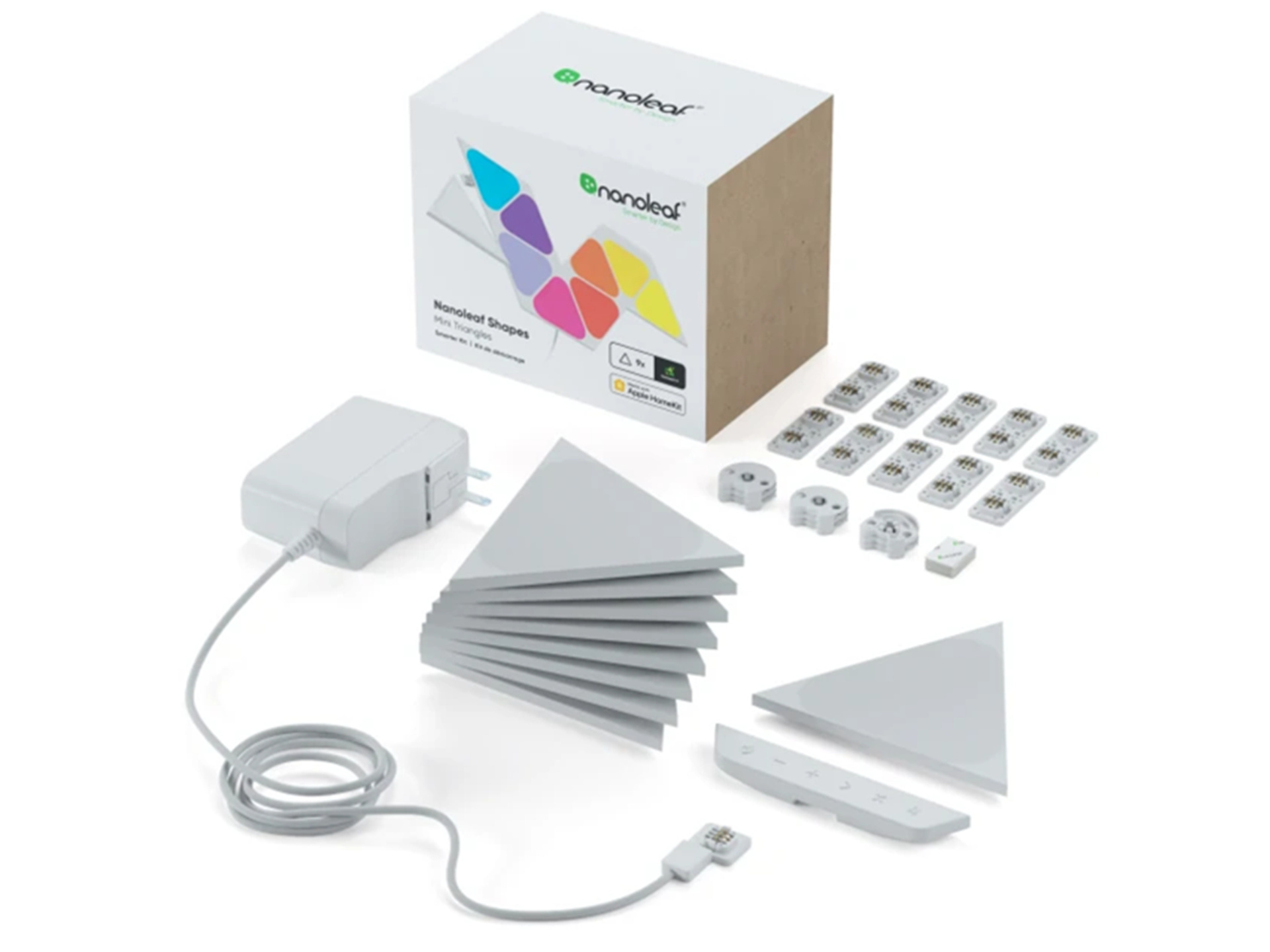 Nanoleaf Shapes Mini Triangles Starter Kit (9 Panels)