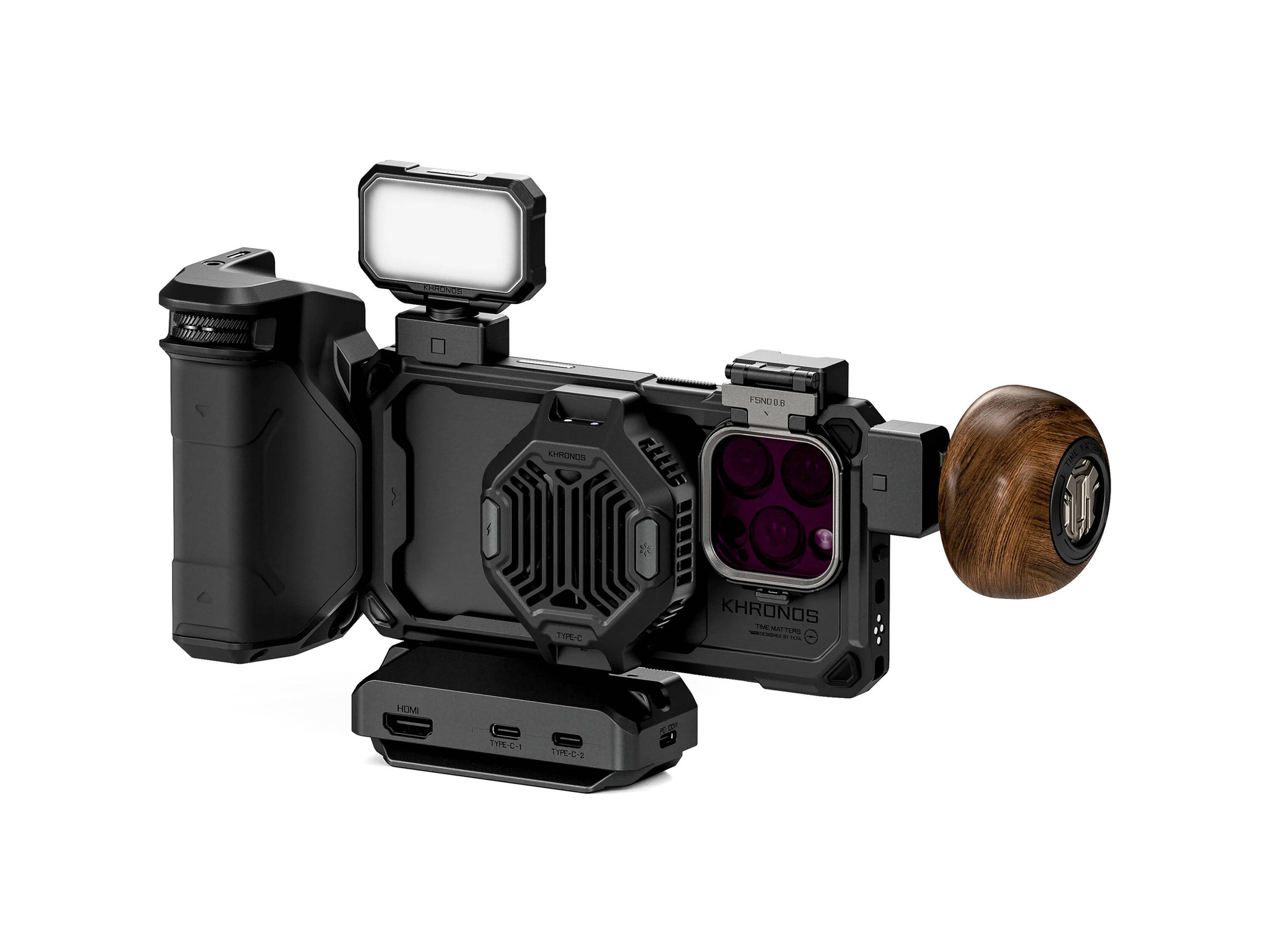 Tilta Khronos iPhone 16 Pro Ultimate Kit (Black)