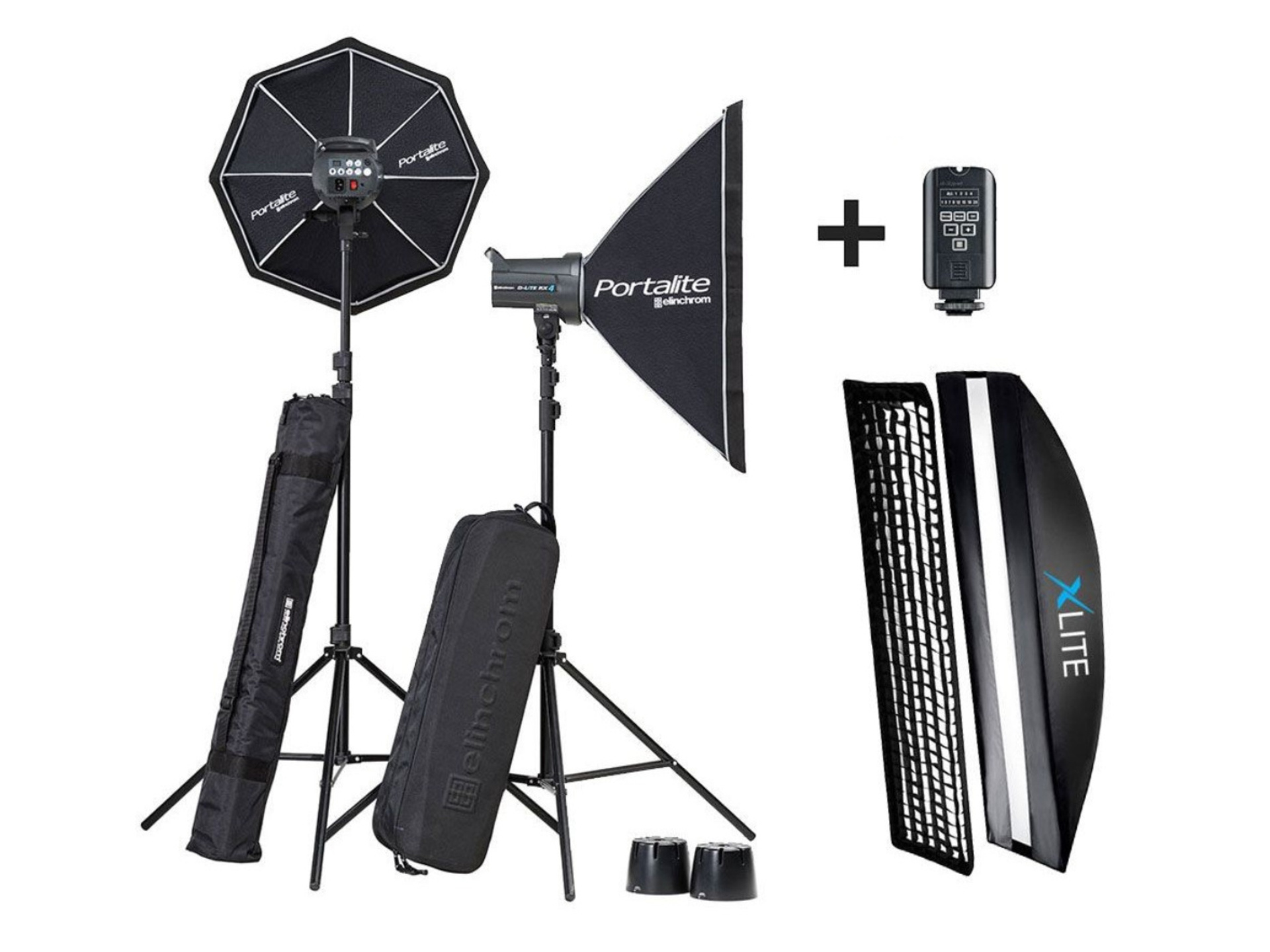 Elinchrom D-Lite RX4 Set With Xlite 30x140 Strip