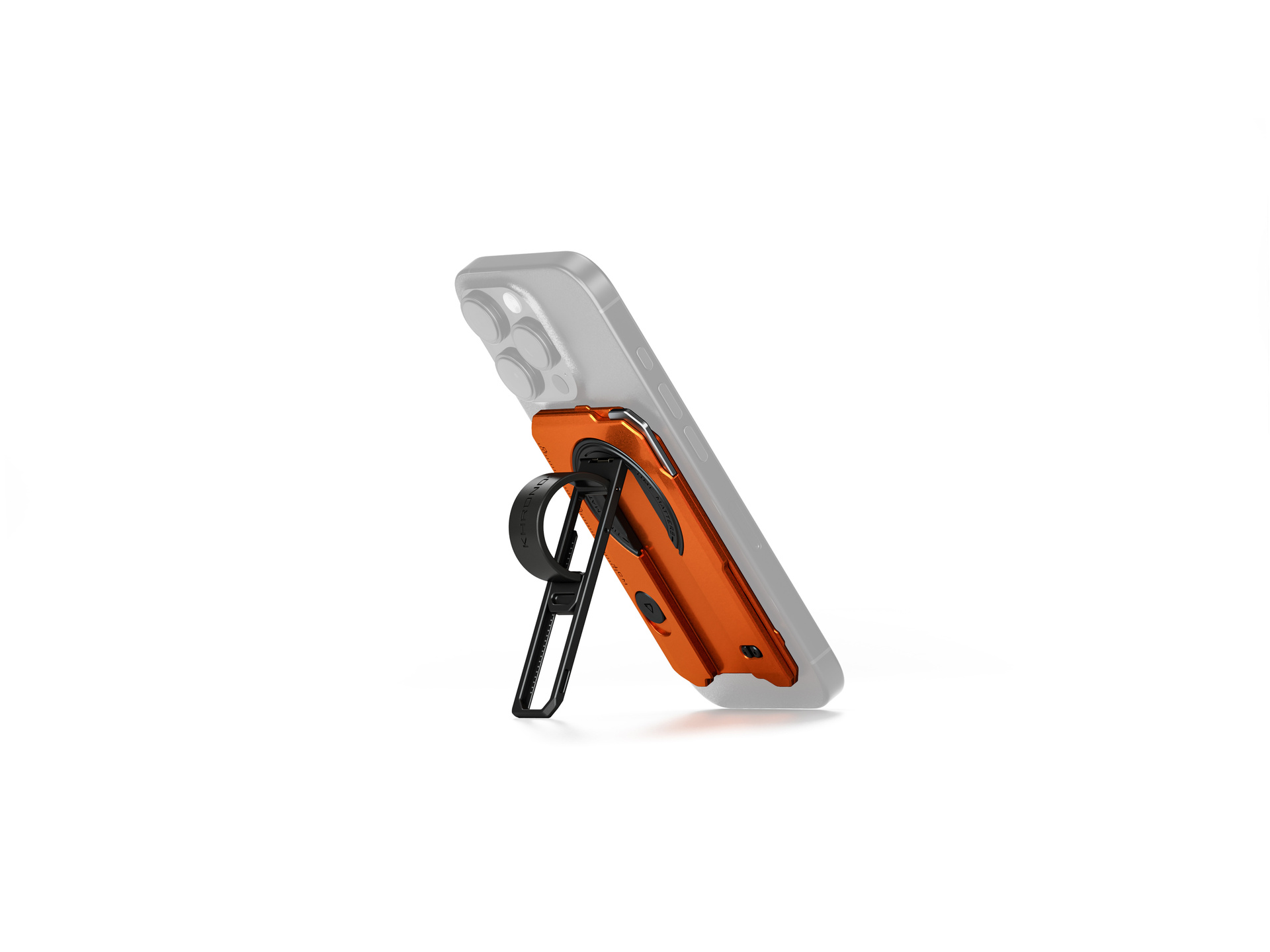 Tilta Khronos Multi-Functional Magnetic Backplate for iPhone 16 Pro (Orange)