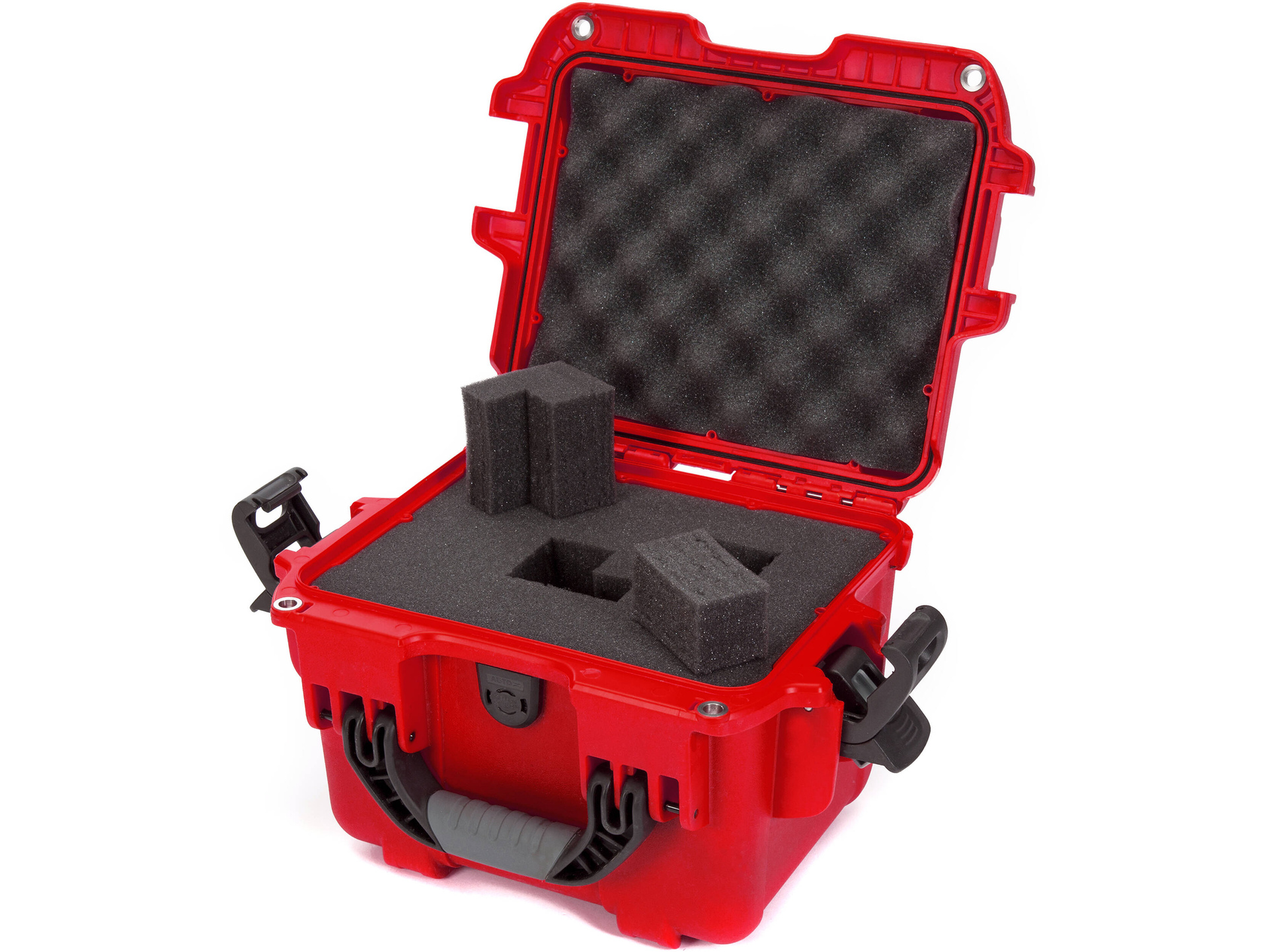 Nanuk 908 Small Hard Case (Red, With Foam)
