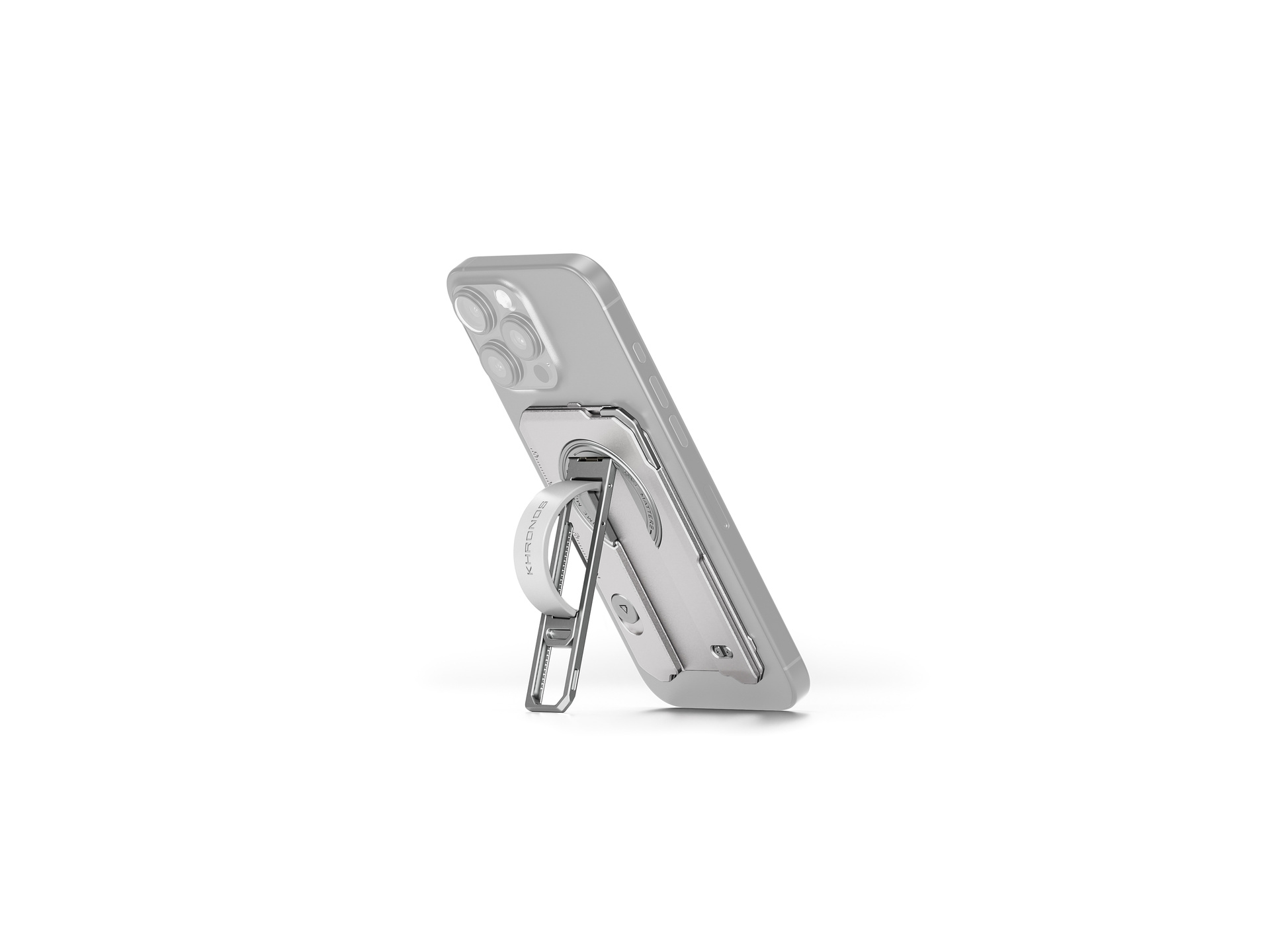 Tilta Khronos Multi-Functional Magnetic Backplate for iPhone 16 Pro Max (Titanium White)