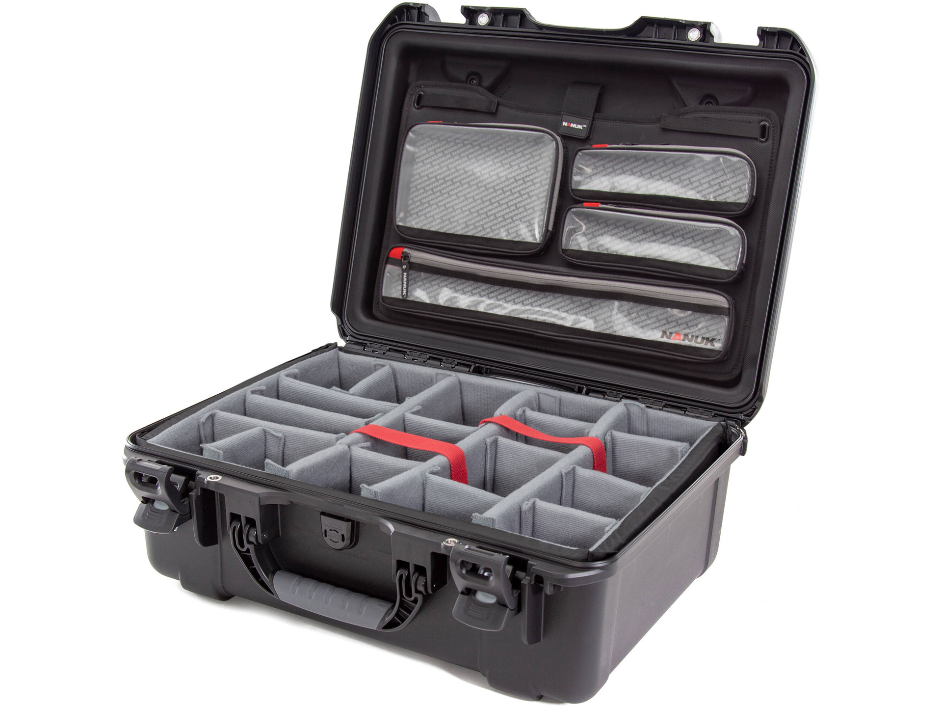 Nanuk 940 Large Hard Case (Black, Padded Dividers & Lid Organiser)