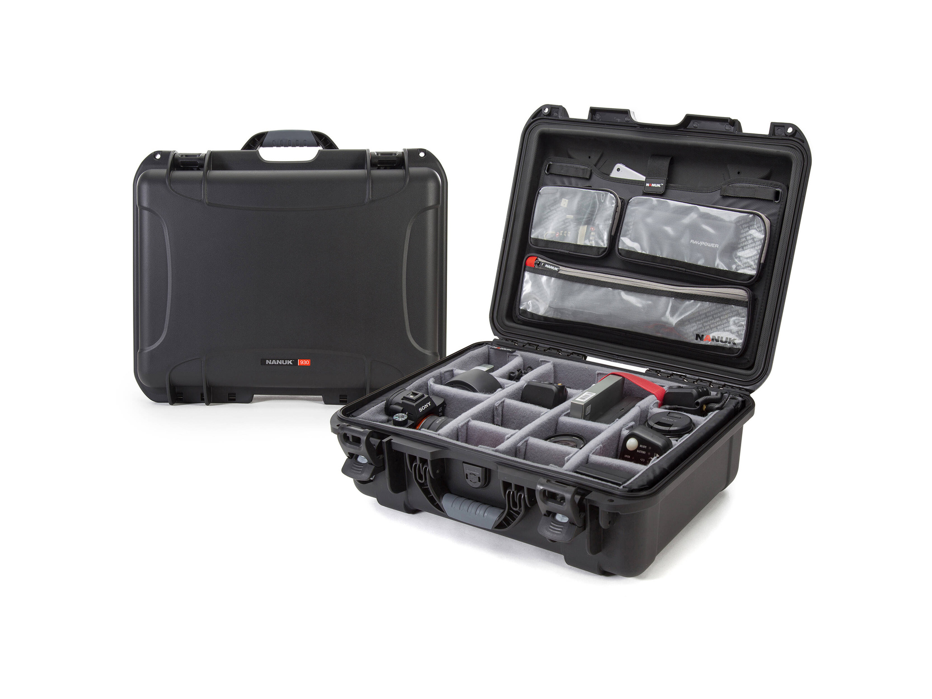 Nanuk 930 Hard Case with Pro Photo Kit (Black)