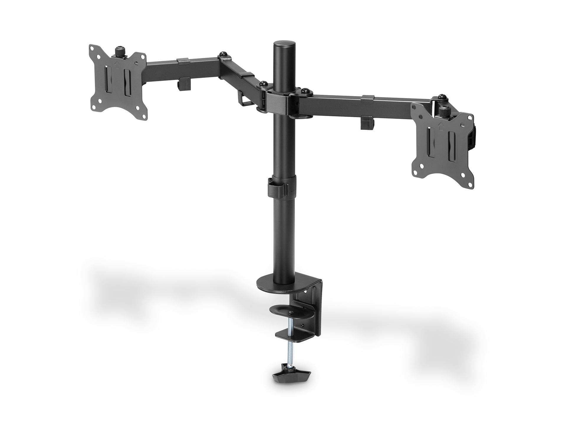 Digitus DA-90400 15-32" Universal Dual Arm Monitor Clamp Base Mount