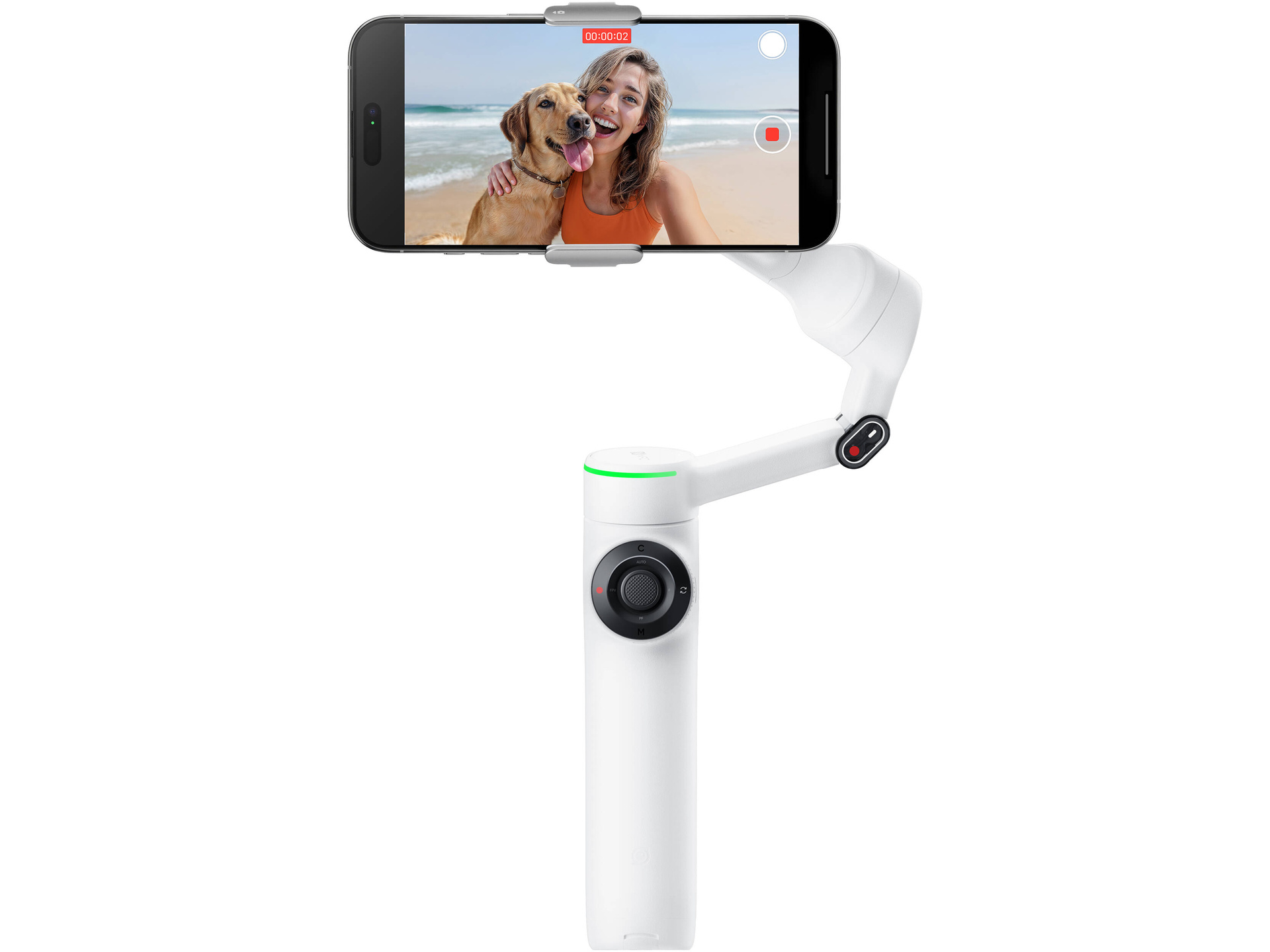 Insta360 Flow 2 Pro Smartphone Gimbal Stabilizer (White)