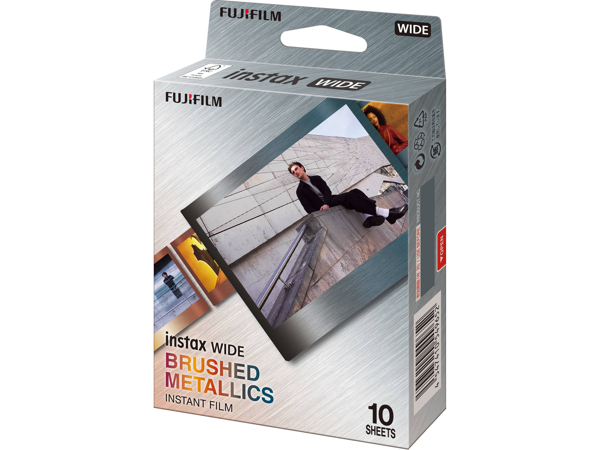 FujiFilm Instax Wide Brushed Metallics Instant Film (10 Exposures)