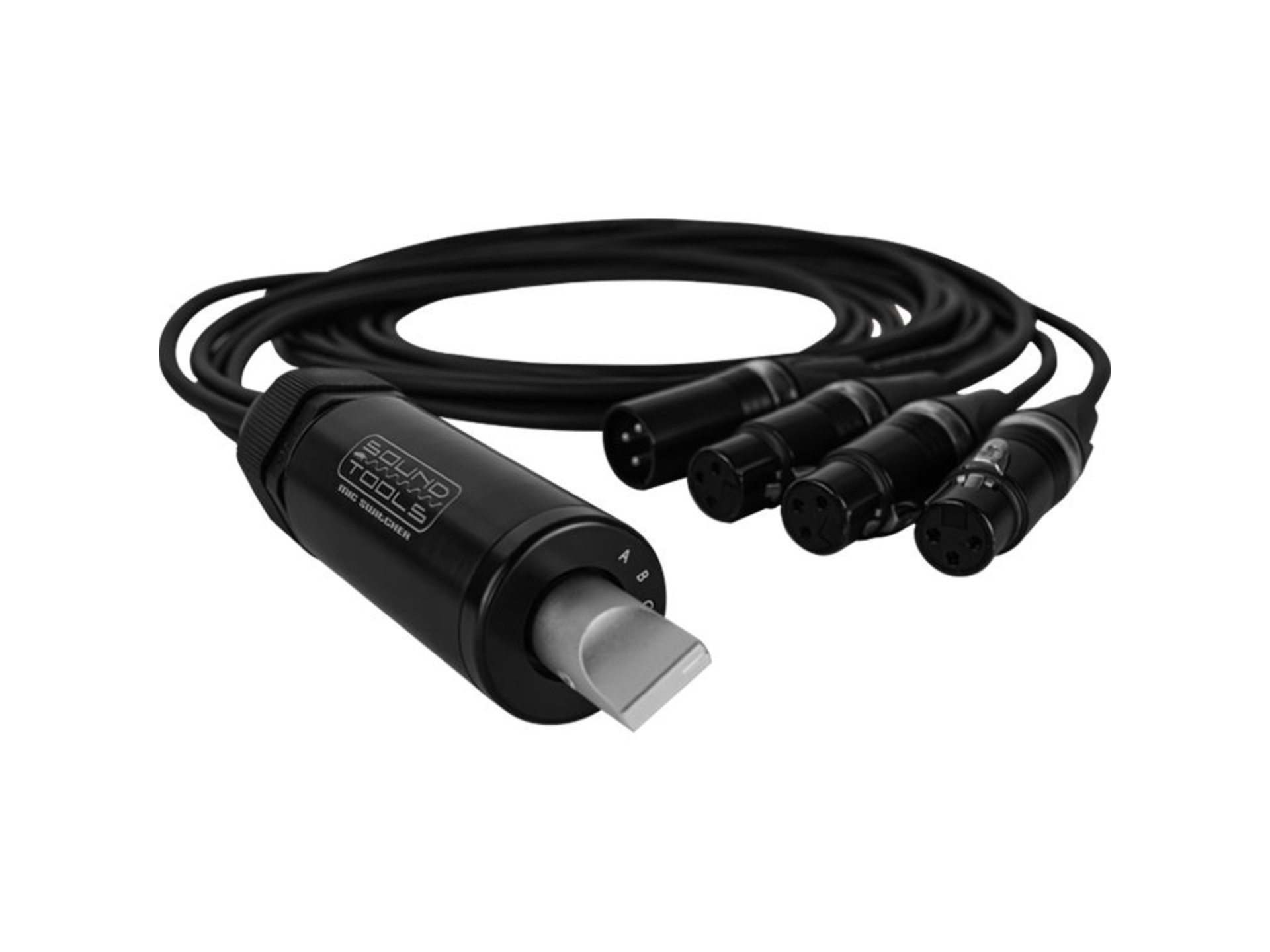 SoundTools Mic Switcher with 3-In/1-Out Microphone Selector Switch
