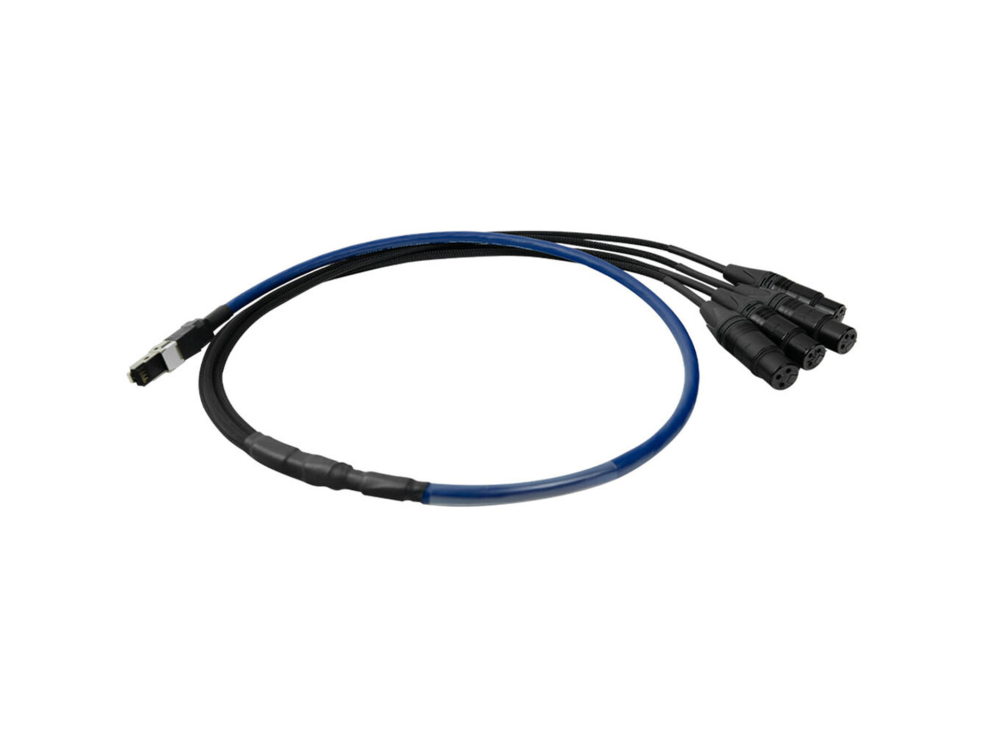 SoundTools SuperCAT Sound Tails Male RJ45 to Four Female XLR Breakout Cable (1.3m)