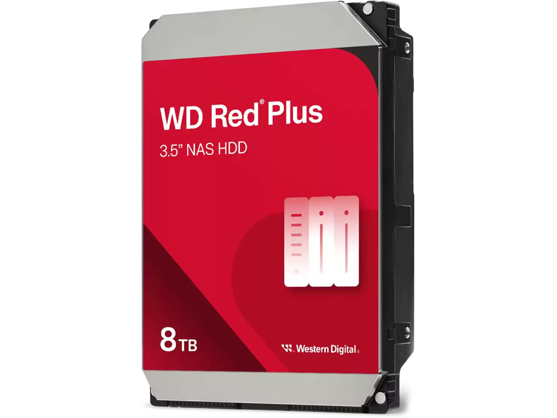 Western Digital 8TB Red Plus 5640 rpm SATA III 3.5" Internal NAS HDD