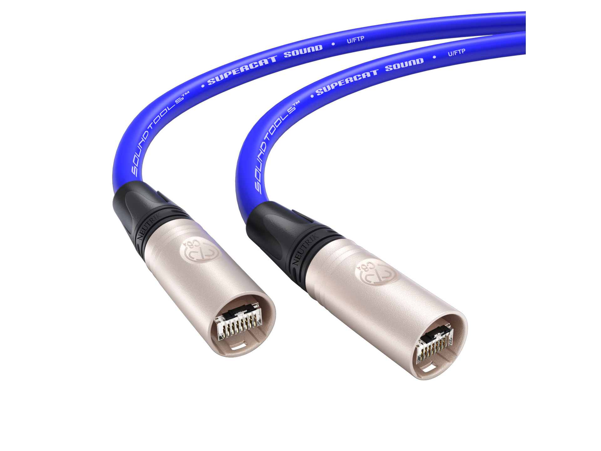 SoundTools SuperCAT Sound EtherCON Cable (7.5m, Blue)