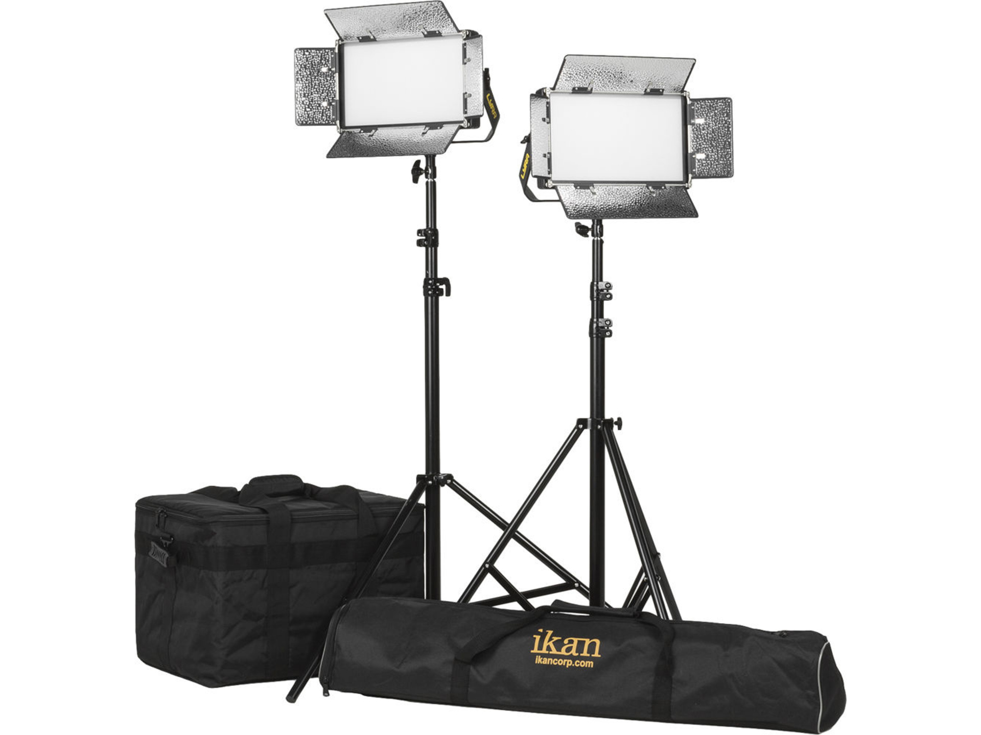 Ikan Lyra Half x 1 Bi-Color 2-Point Soft Panel LED Light Kit