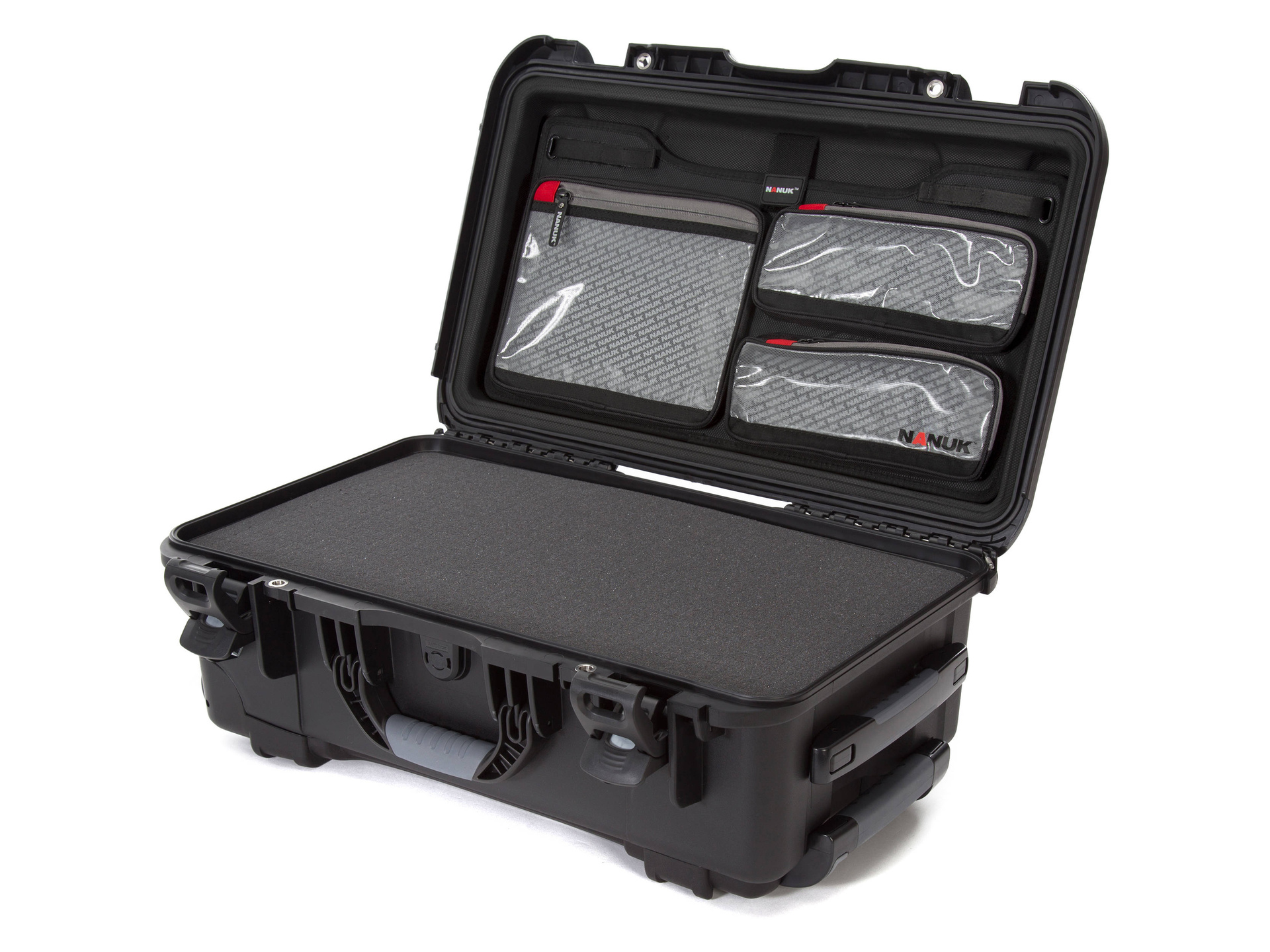 Nanuk 935 Wheeled Hard Case (Black, Foam & Lid Organiser)