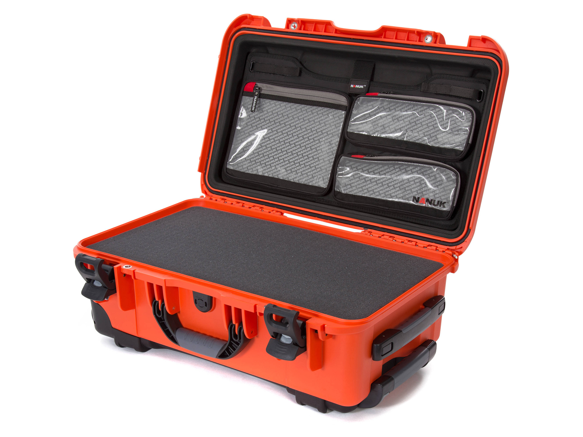Nanuk 935 Wheeled Hard Case (Orange, Foam & Lid Organiser)